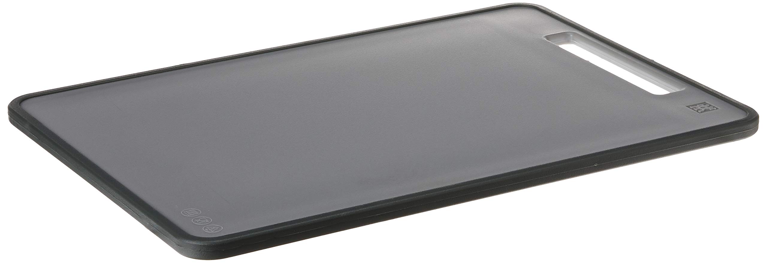 zwilling-tabla-de-cortar-de-pl-stico-reversible-43-x-30-cm-gris-con-surco-recole image 1