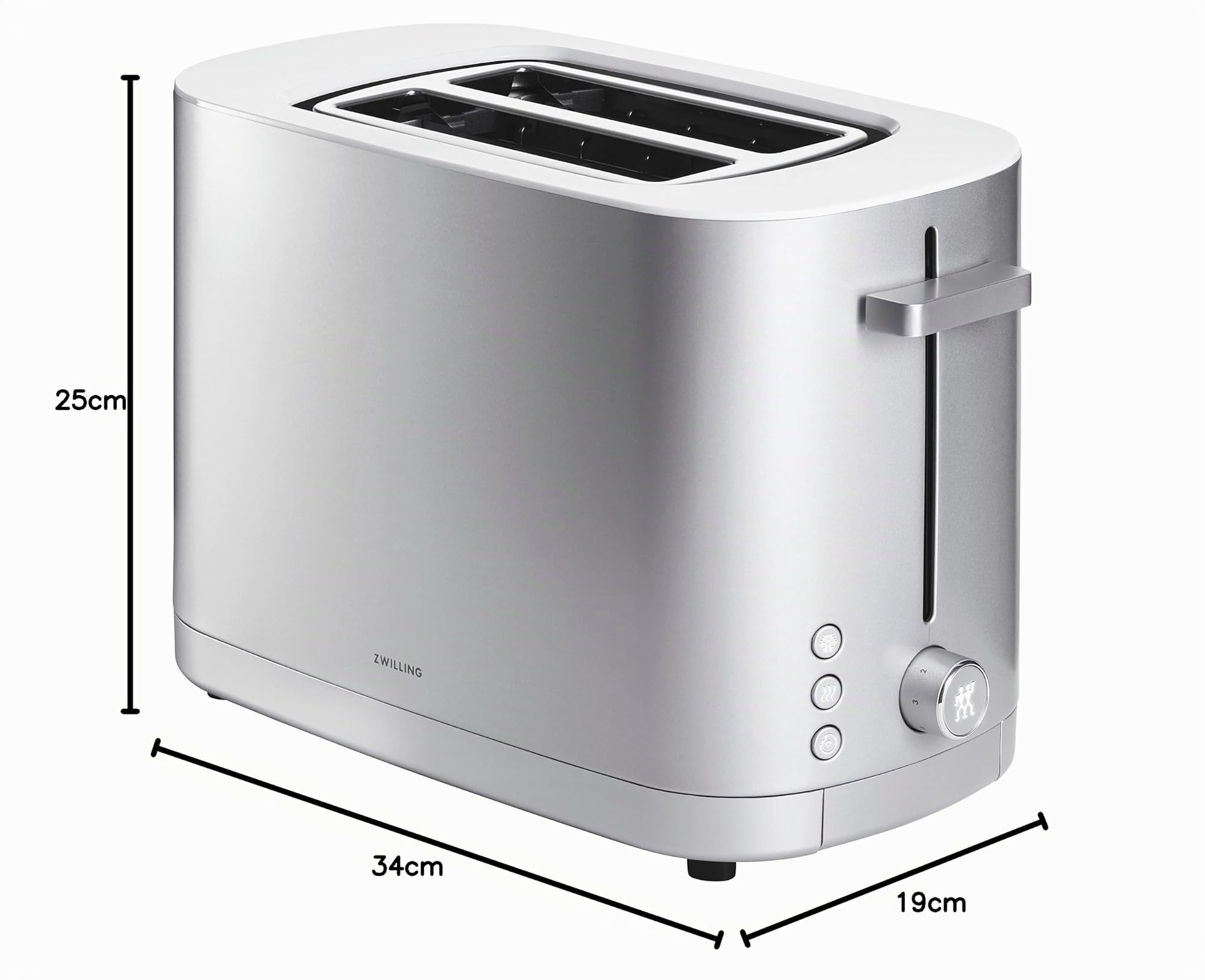zwilling-enfinigy-tostadora-de-2-ranuras-cortas-1000-w-plata image 6
