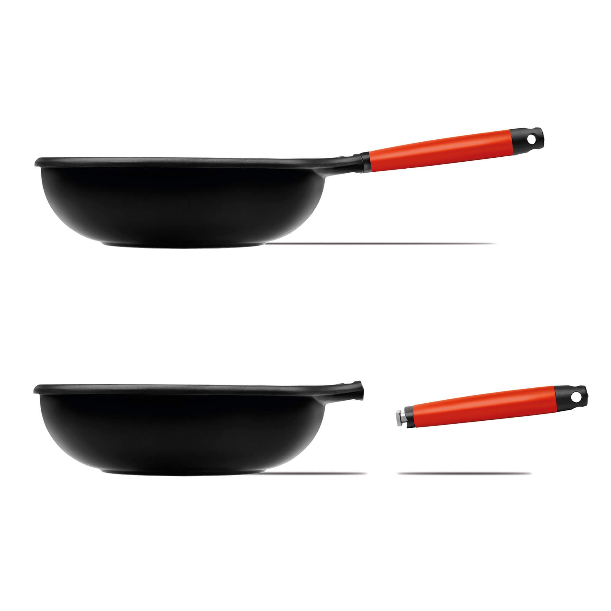 castey-wok-de-inducci-n-28-cm-rojo-con-mango-desmontable-aluminio-fundido-y-anti image 3
