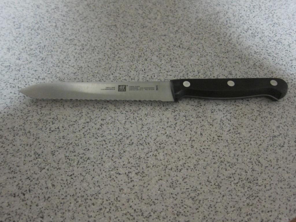 El cuchillo que uso para todo