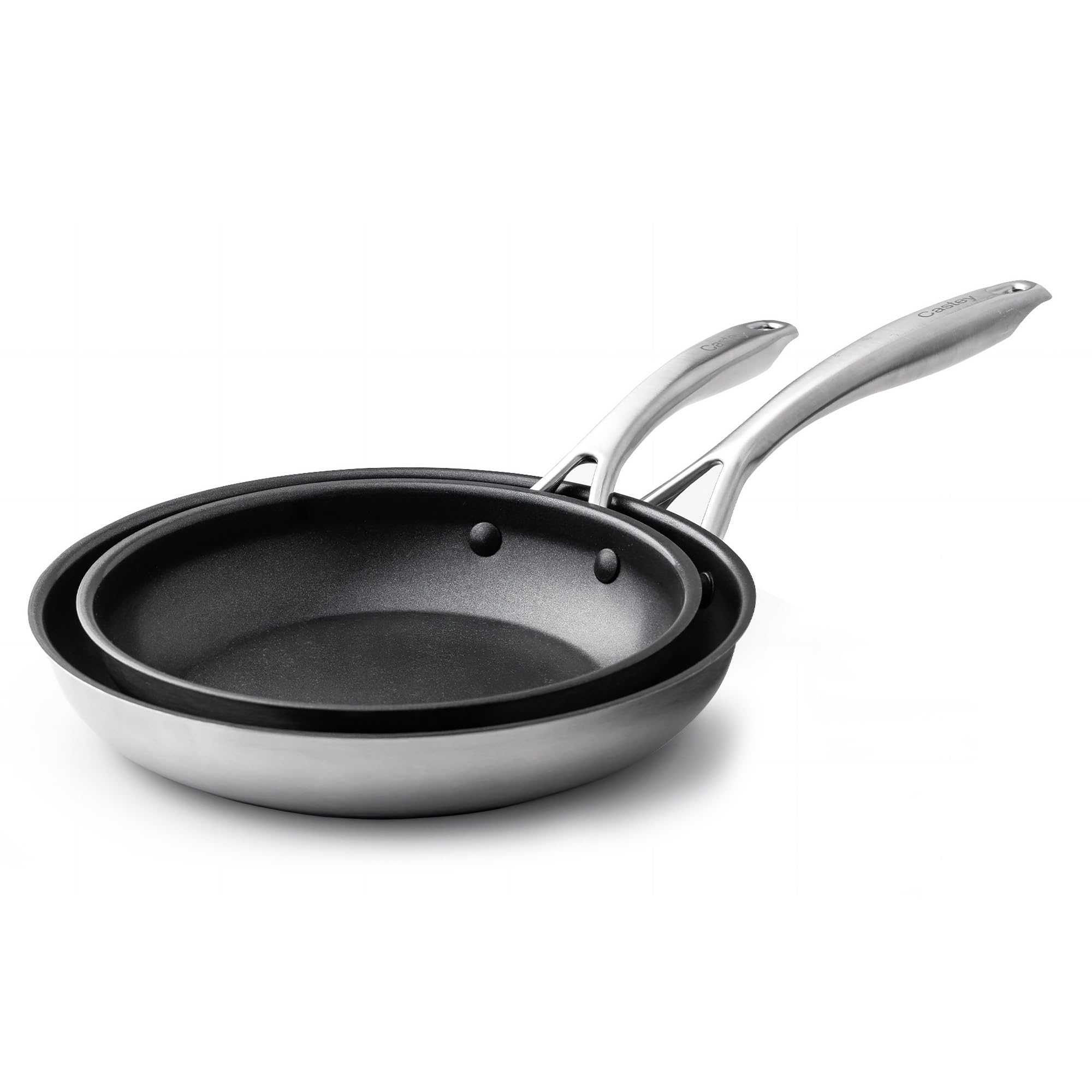 castey-essentials-set-ea17-set-de-2-sartenes-de-inox-20-y-24-cm-acero-inoxidable image 1