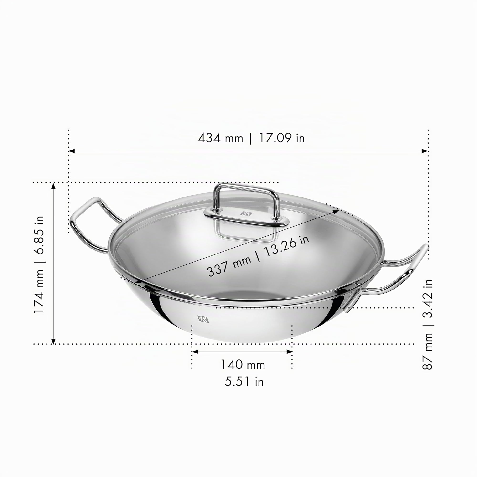 zwilling-plus-wok-acero-inoxidable-18-10-32-cm-con-tapa-de-vidrio-y-rejilla-apto image 4