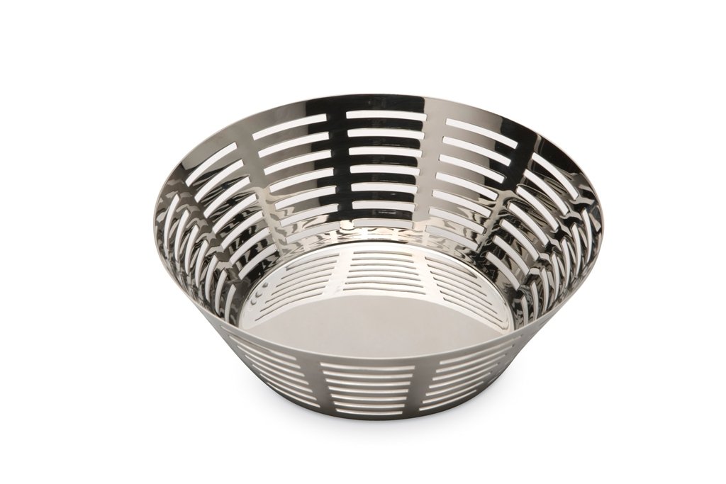 bra-bella-panera-redonda-de-acero-inoxidable-18-10-21-cm-acabado-pulido-brillo image 1