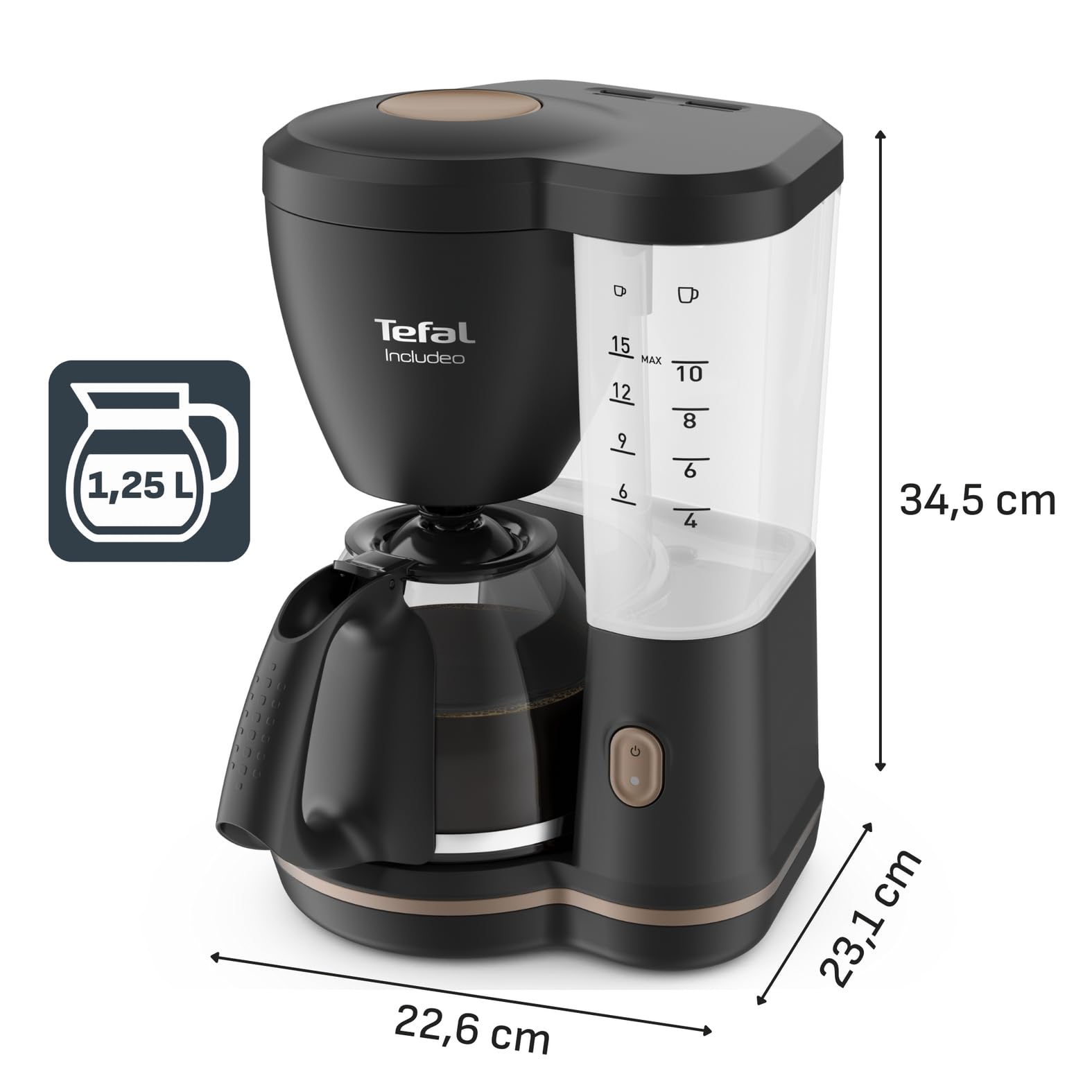 tefal-includeo-cm5338-cafetera-de-goteo-con-jarra-de-cristal-de-1-25-l-hasta-15- image 3