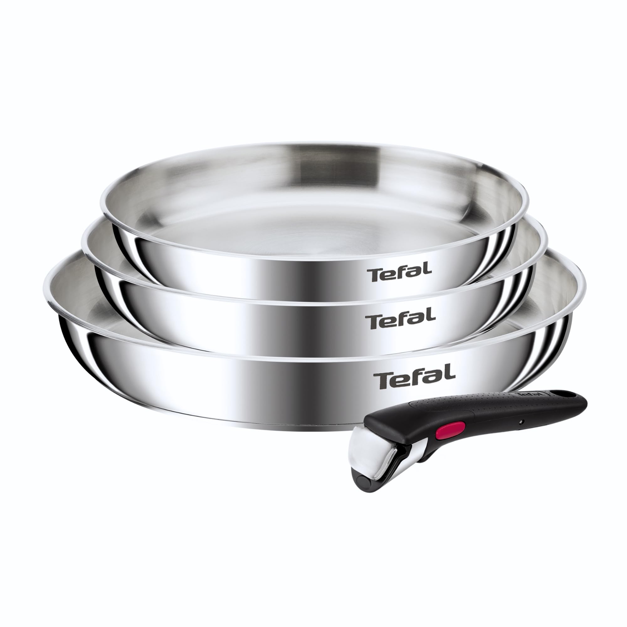 tefal-ingenio-emotion-juego-de-3-sartenes-22-24-28-cm-acero-inoxidable-sin-reves image 1