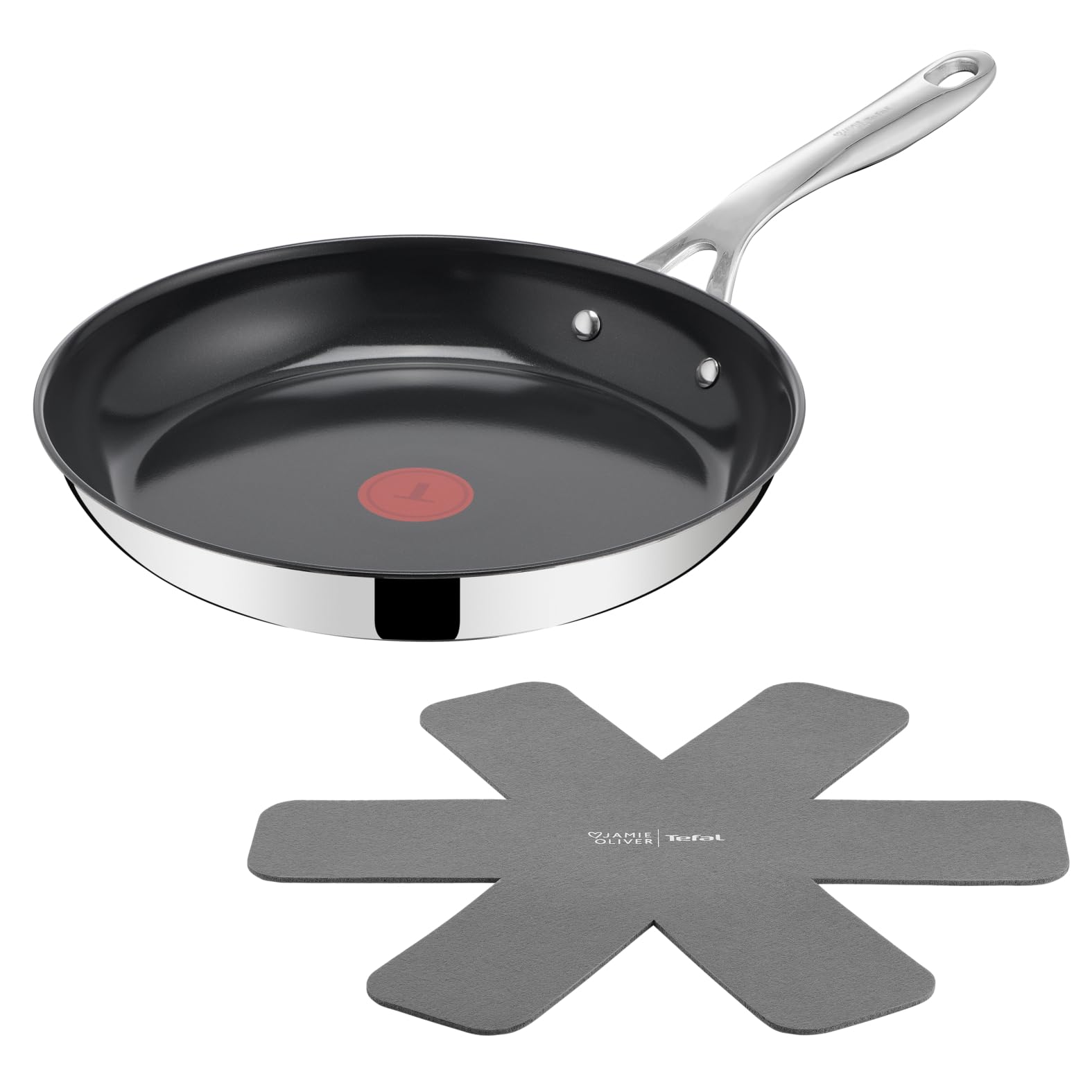 tefal-jamie-oliver-cer-mica-sart-n-28-cm-de-acero-inoxidable-antiadherente-cer-m image 1