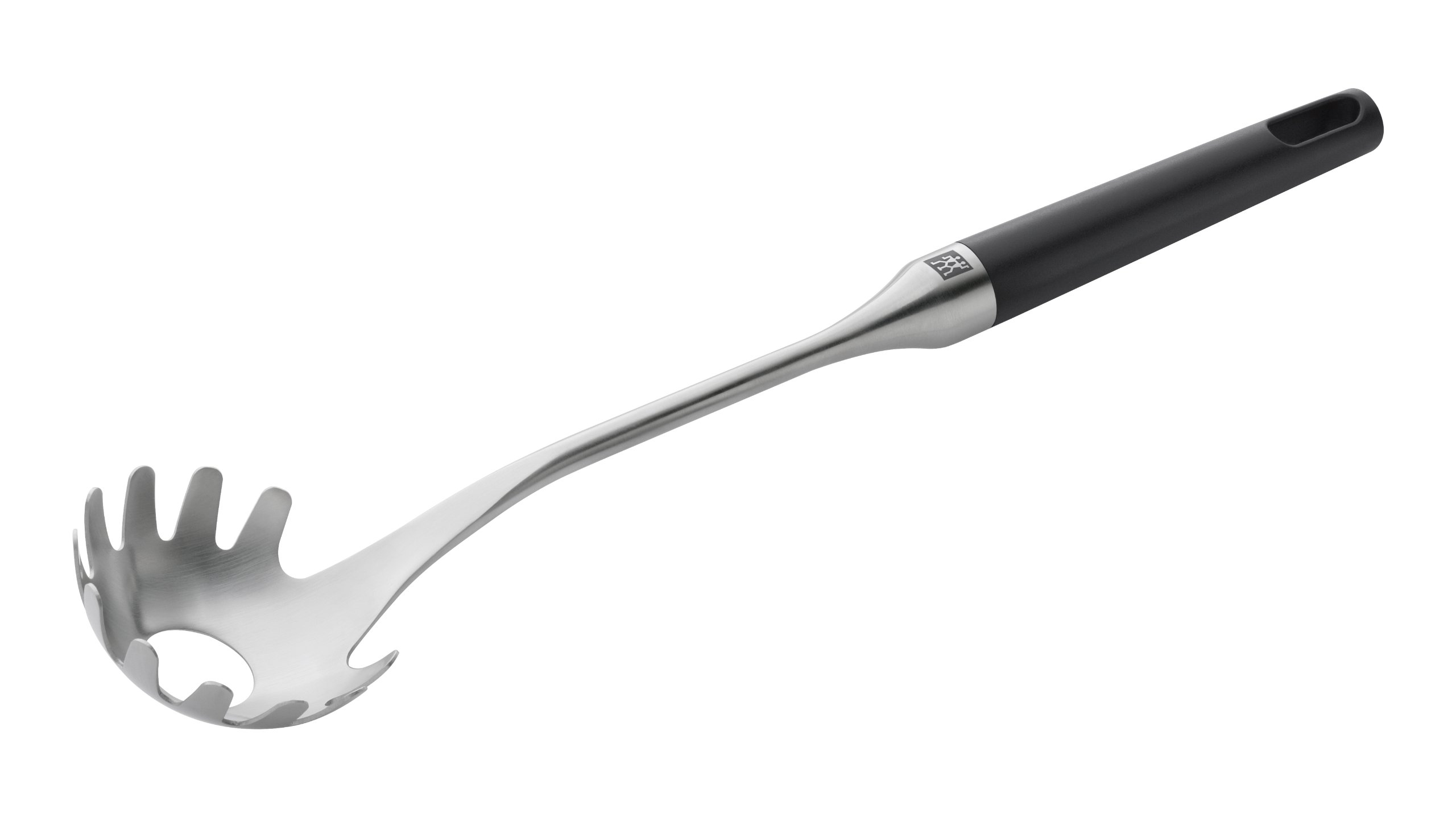 zwilling-twin-pure-black-cuchara-para-pasta-acero-inoxidable-con-mango-de-acero- image 1