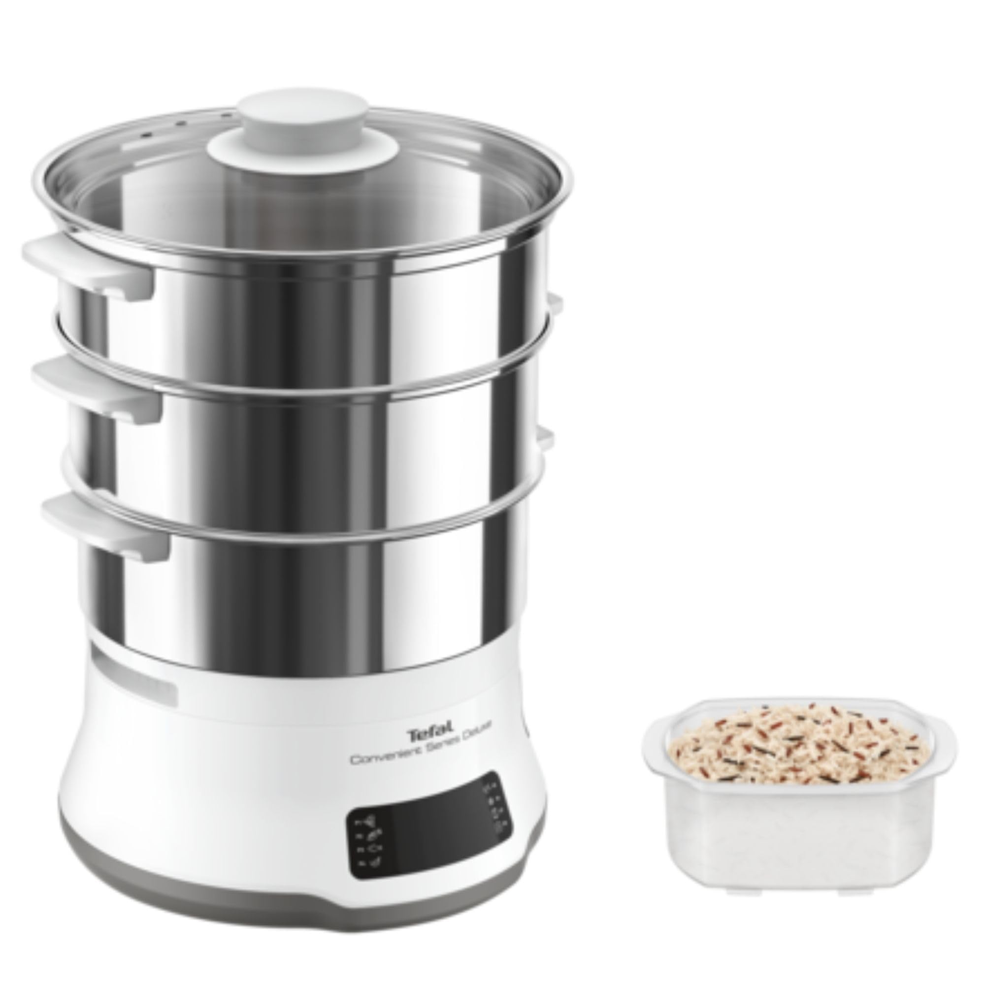 tefal-ultracompact-vc2048-vaporera-el-ctrica-de-9-l-800-w-3-bandejas-apilables-s image 8