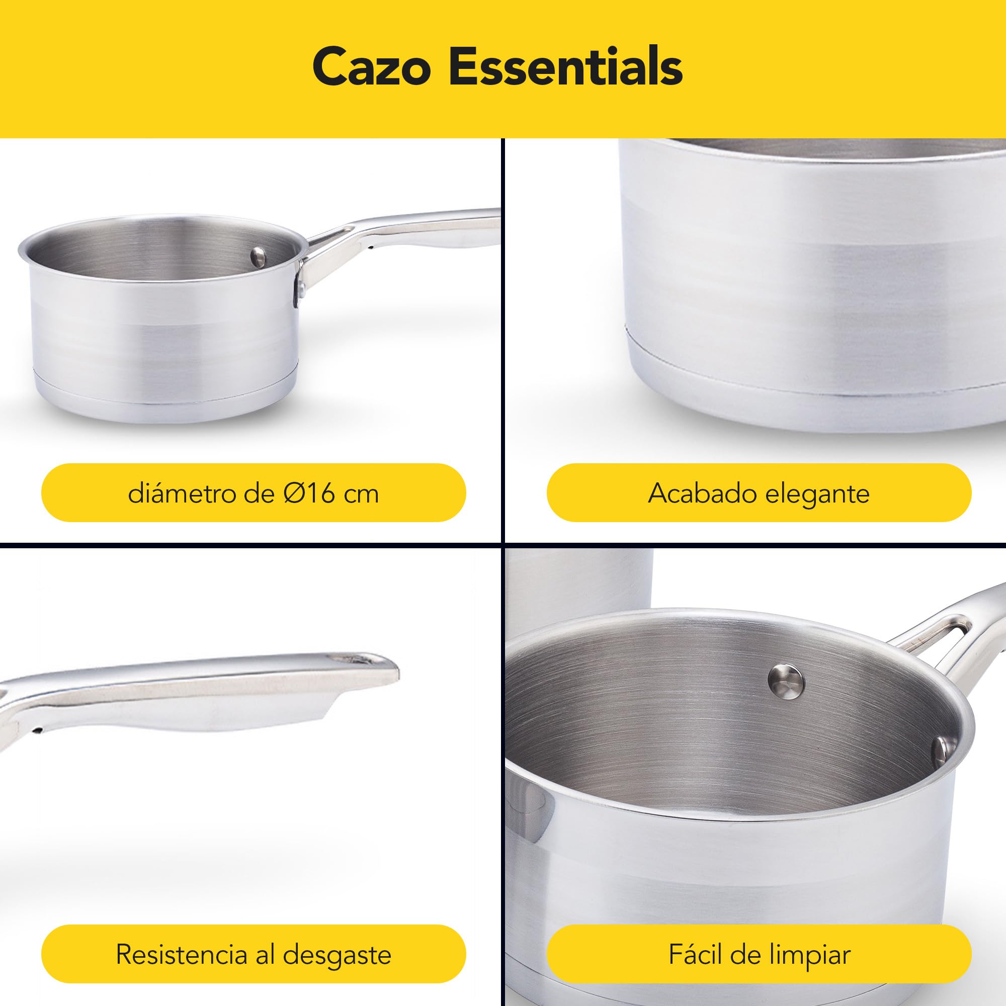 castey-cazo-inox-essentials-16-cm-1-8-l-acero-inoxidable-colecci-n-essentials-co image 5