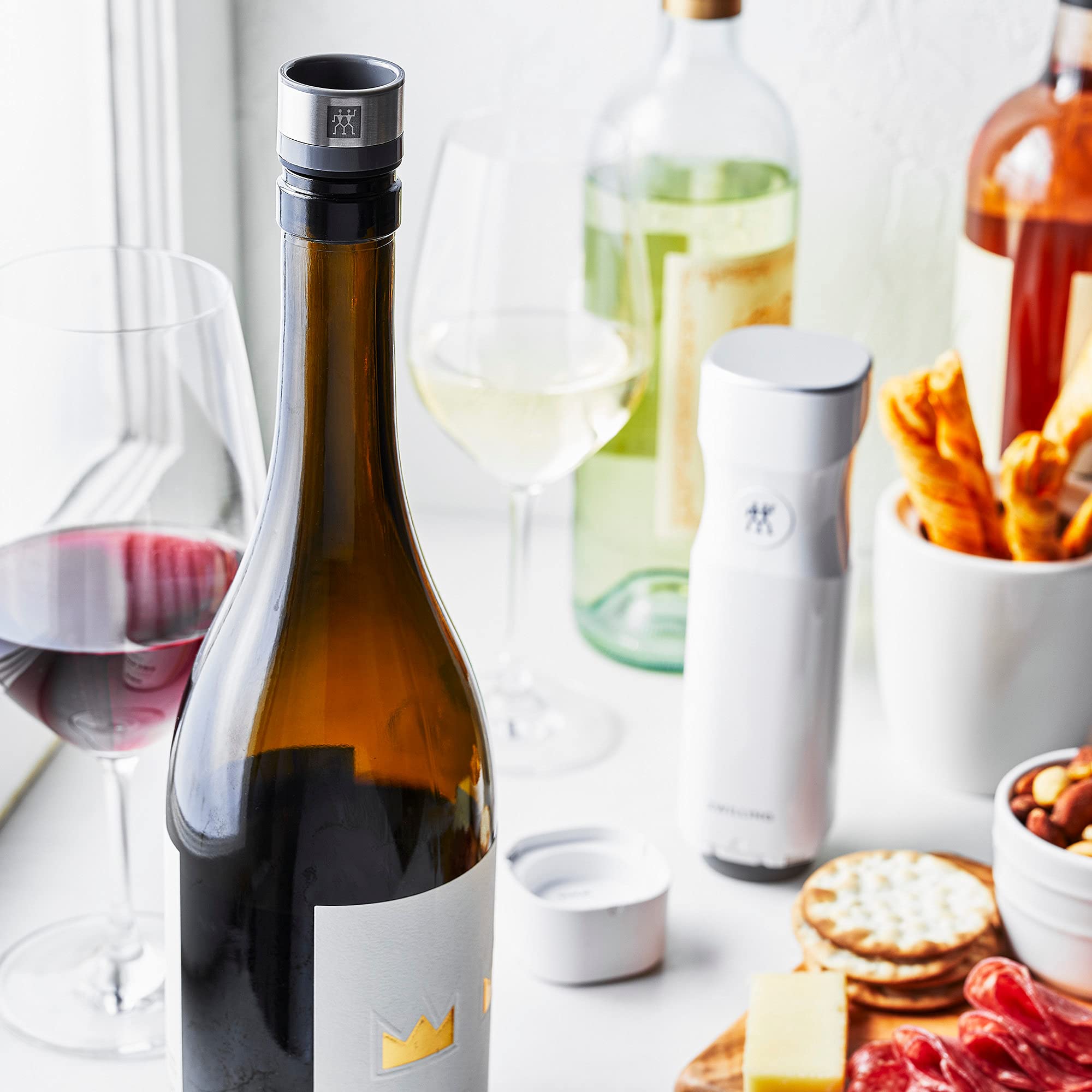 zwilling-fresh-save-tapones-de-vac-o-para-vinos-3-piezas-gris-aptos-lavavajillas image 5
