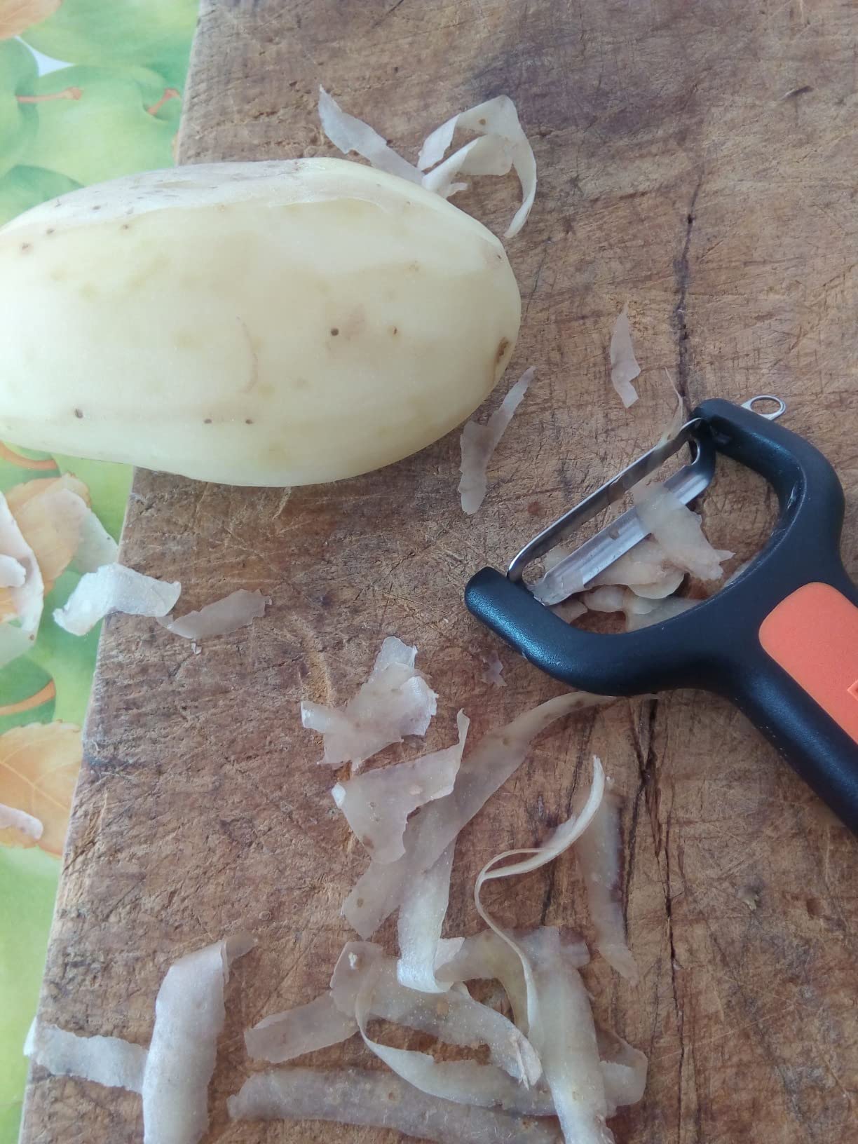 Pelar patatas es mucho más fácil