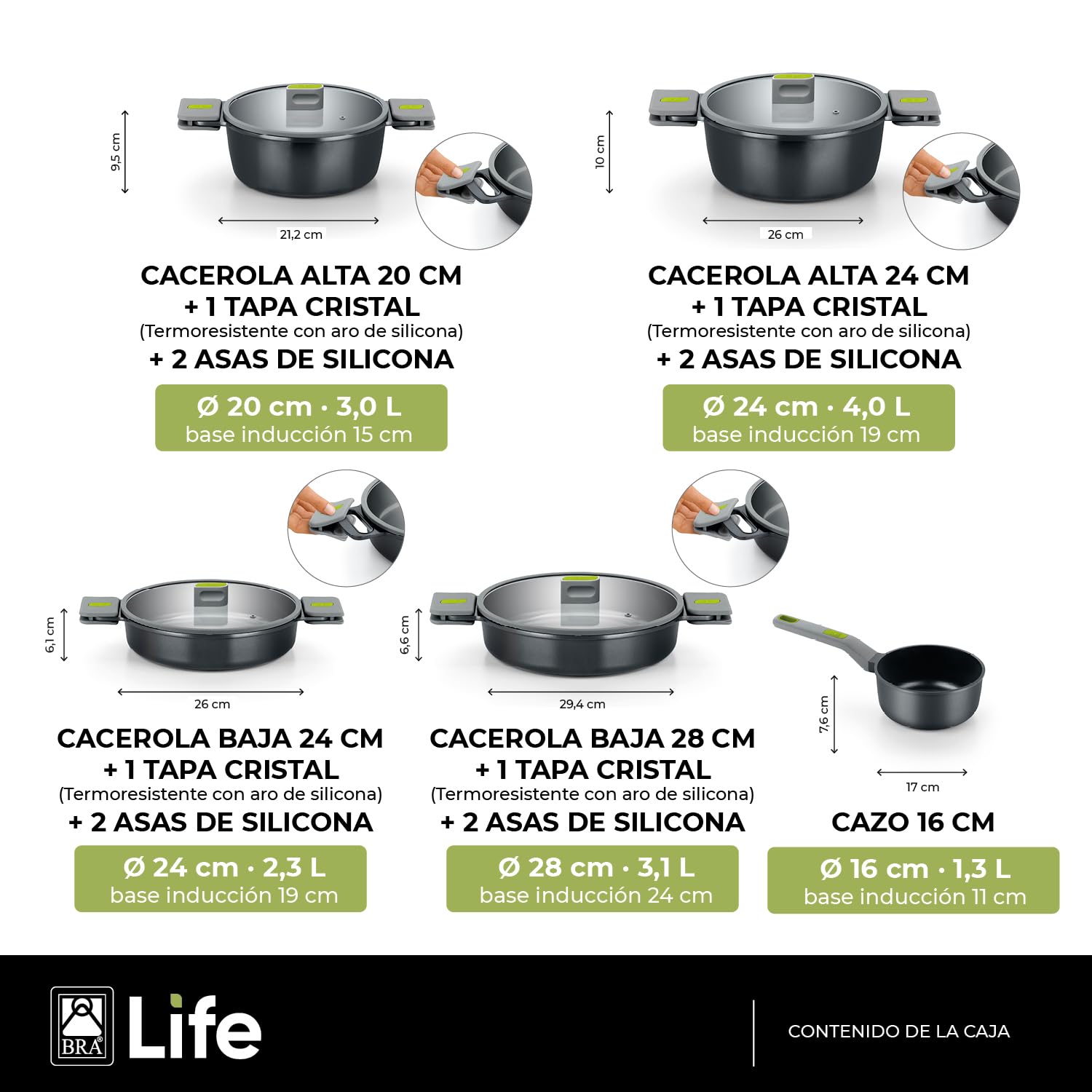 bra-life-bater-a-de-cocina-de-9-piezas-en-aluminio-fundido-100-reciclado-con-ant image 2