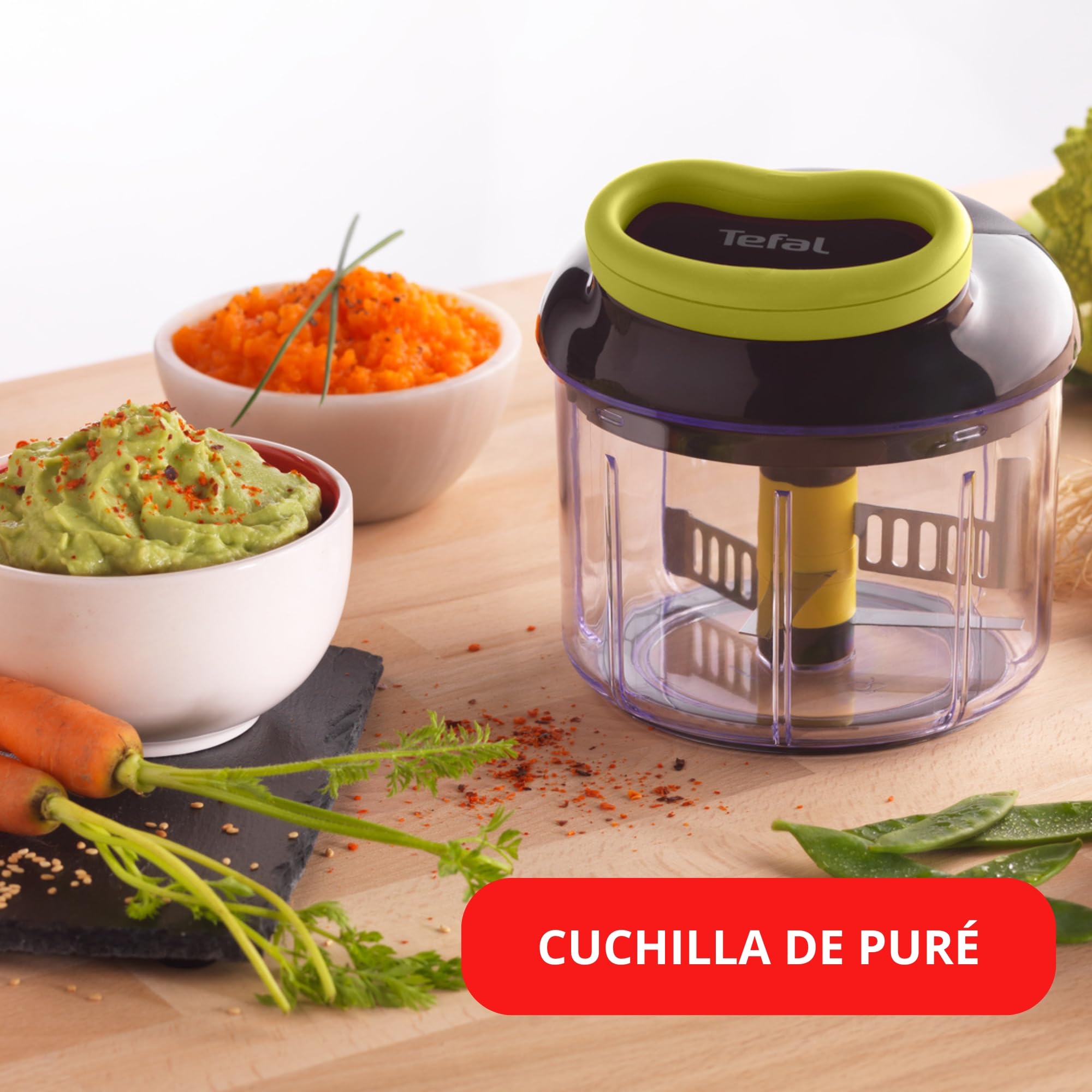 tefal-5-segundos-picadora-manual-900-ml-con-cabezales-de-acero-inoxidable-y-hoja image 5
