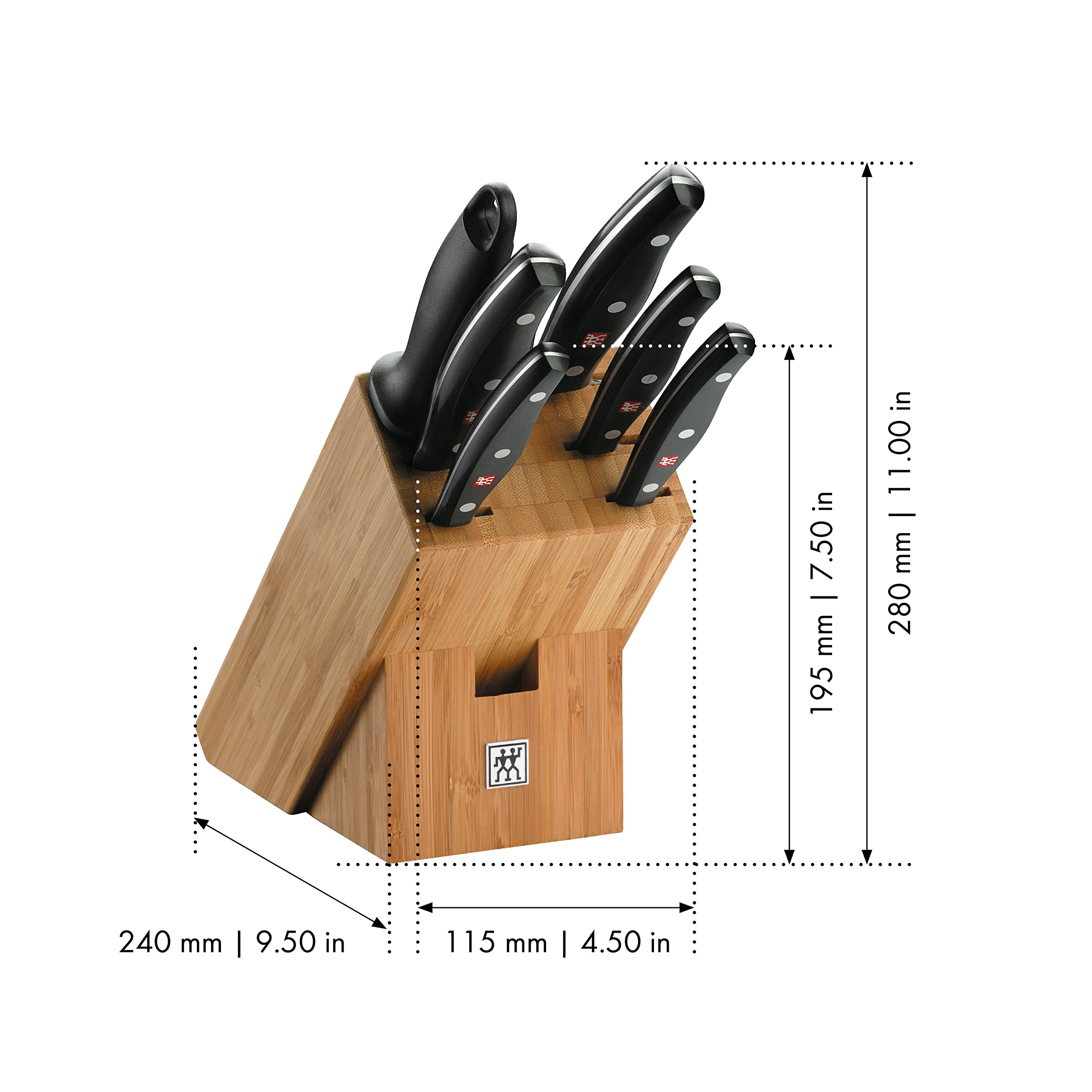 zwilling-twin-pollux-bloque-de-cuchillos-7-piezas-bloque-de-bamb-hoja-friodur-he image 3