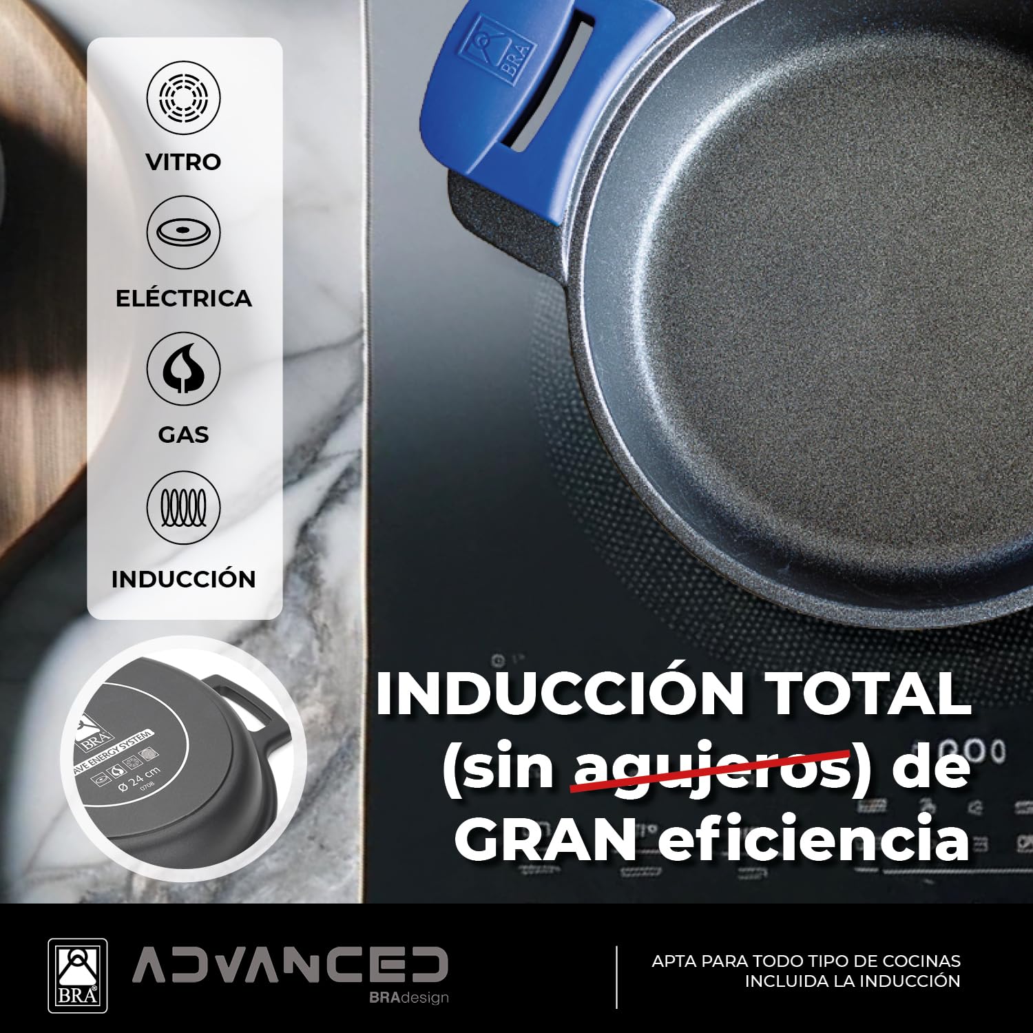 bra-advanced-cacerola-baja-de-28-cm-de-aluminio-fundido-con-antiadherente-sin-pf image 4