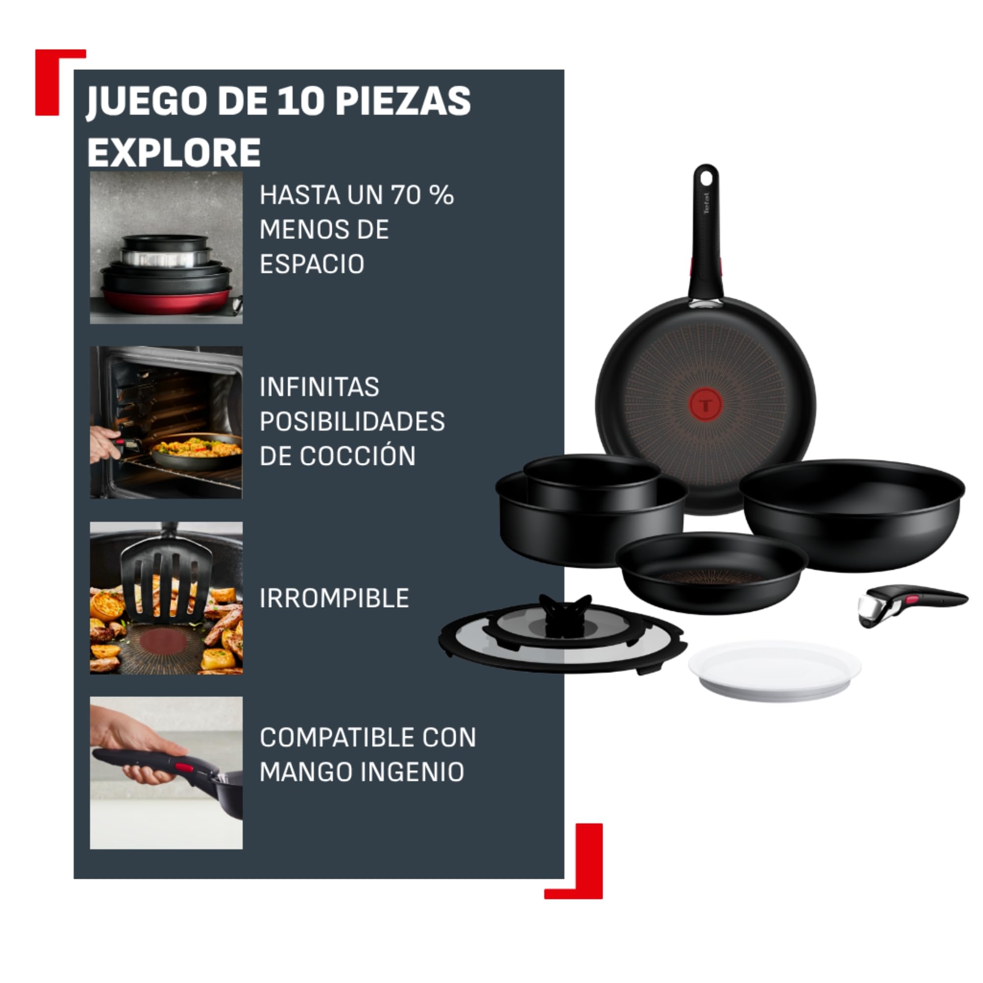 tefal-ingenio-explore-set-de-cocina-10-piezas-2-sartenes-22-26-cm-wok-26-cm-2-ca image 3