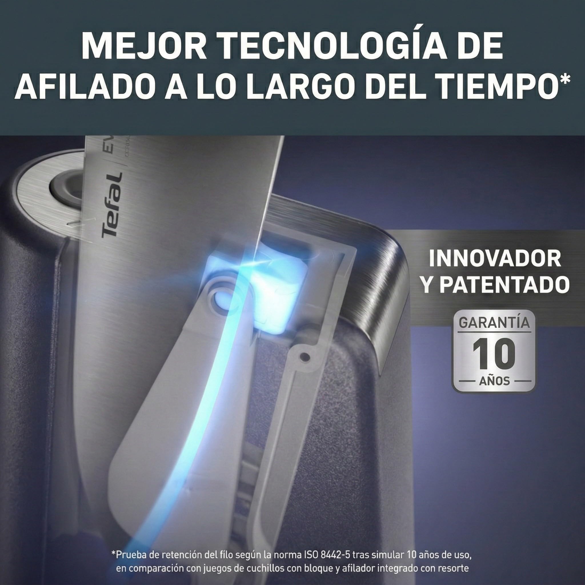 tefal-ever-sharp-pro-k297s744-set-de-6-piezas-5-cuchillos-tijeras-y-bloque-afila image 8