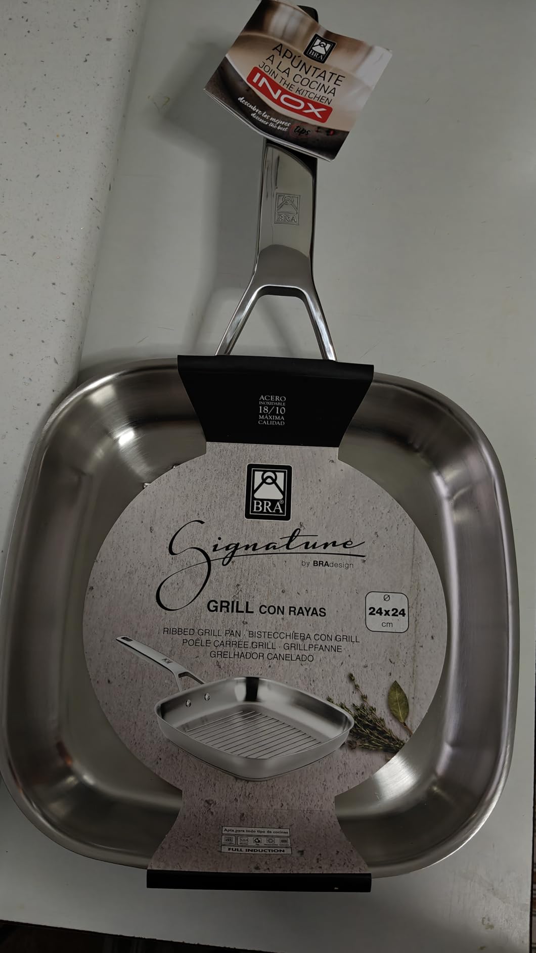 Buen grill, requiere práctica