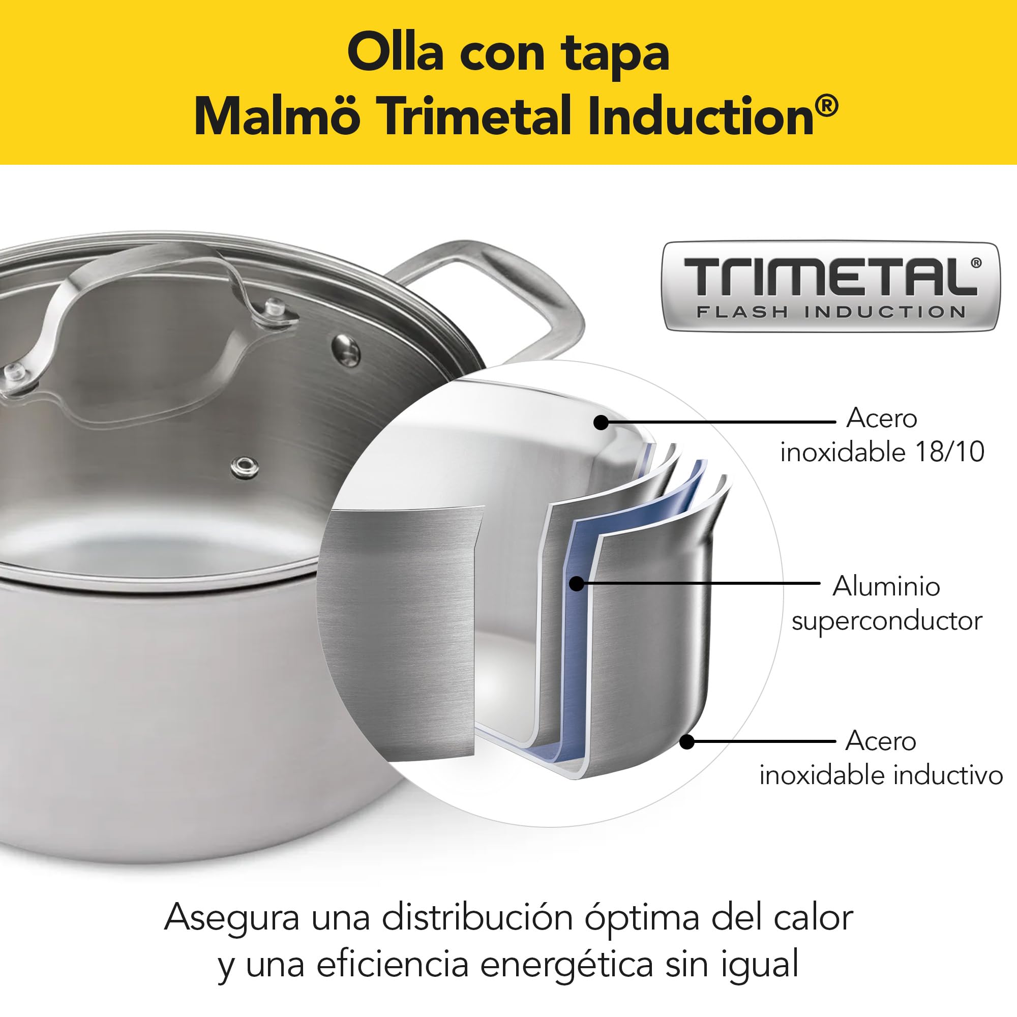 castey-olla-con-tapa-malm-trimetal-induction-24-cm-4-4-l-acero-inoxidable-18-10- image 2