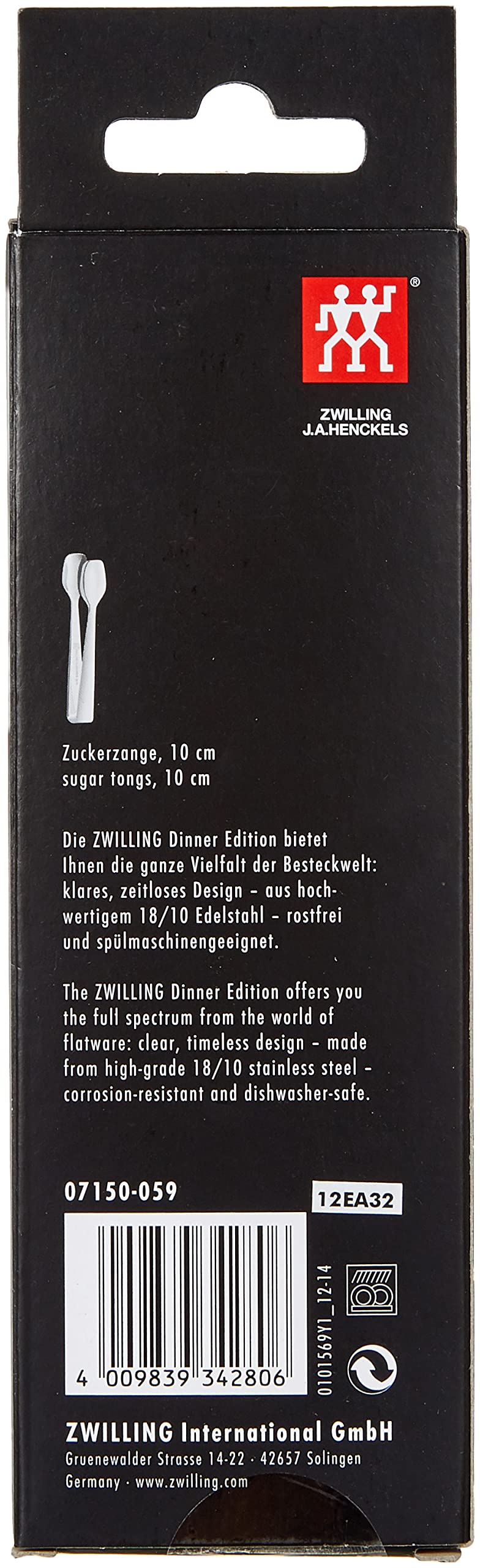 zwilling-tenacilla-de-az-car-en-acero-inoxidable-18-10 image 3