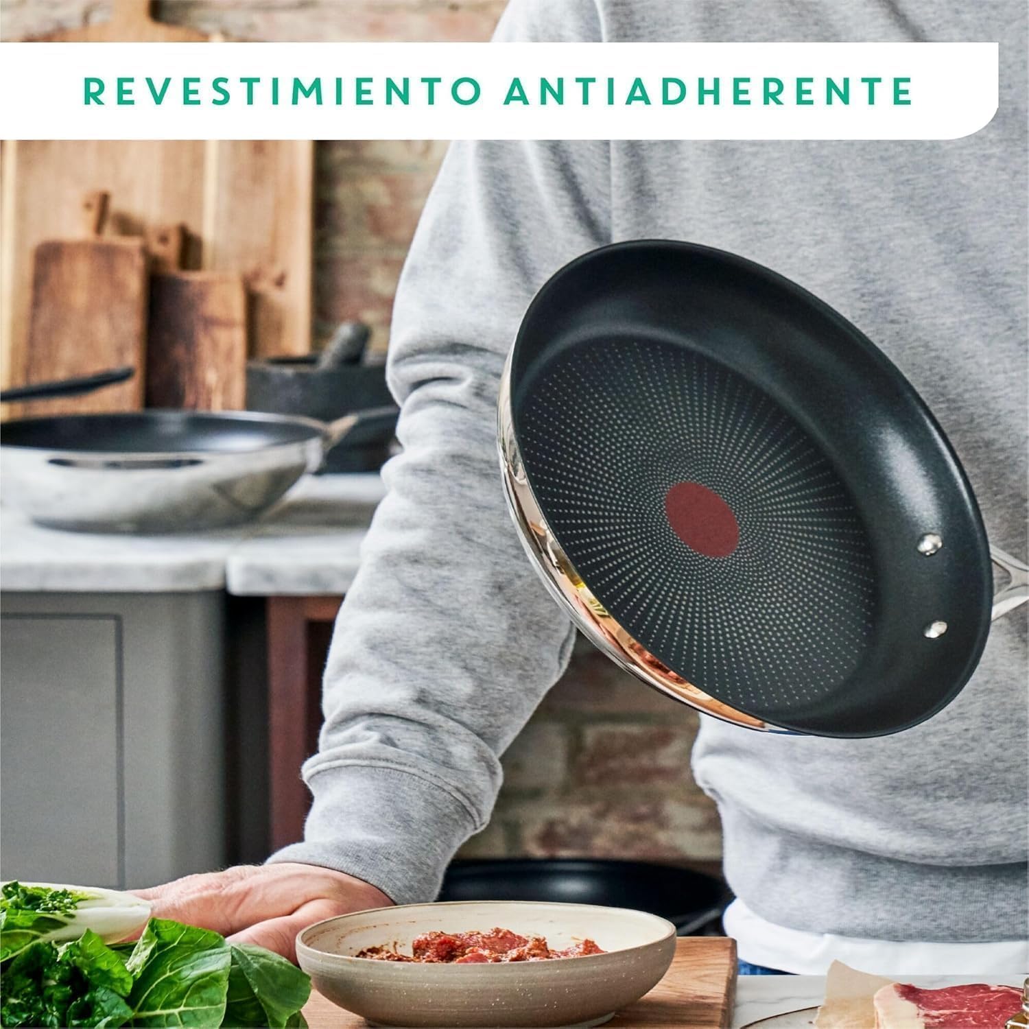 tefal-jamie-oliver-juego-de-3-sartenes-20-24-28-cm-antiadherente-titanio-thermo- image 2