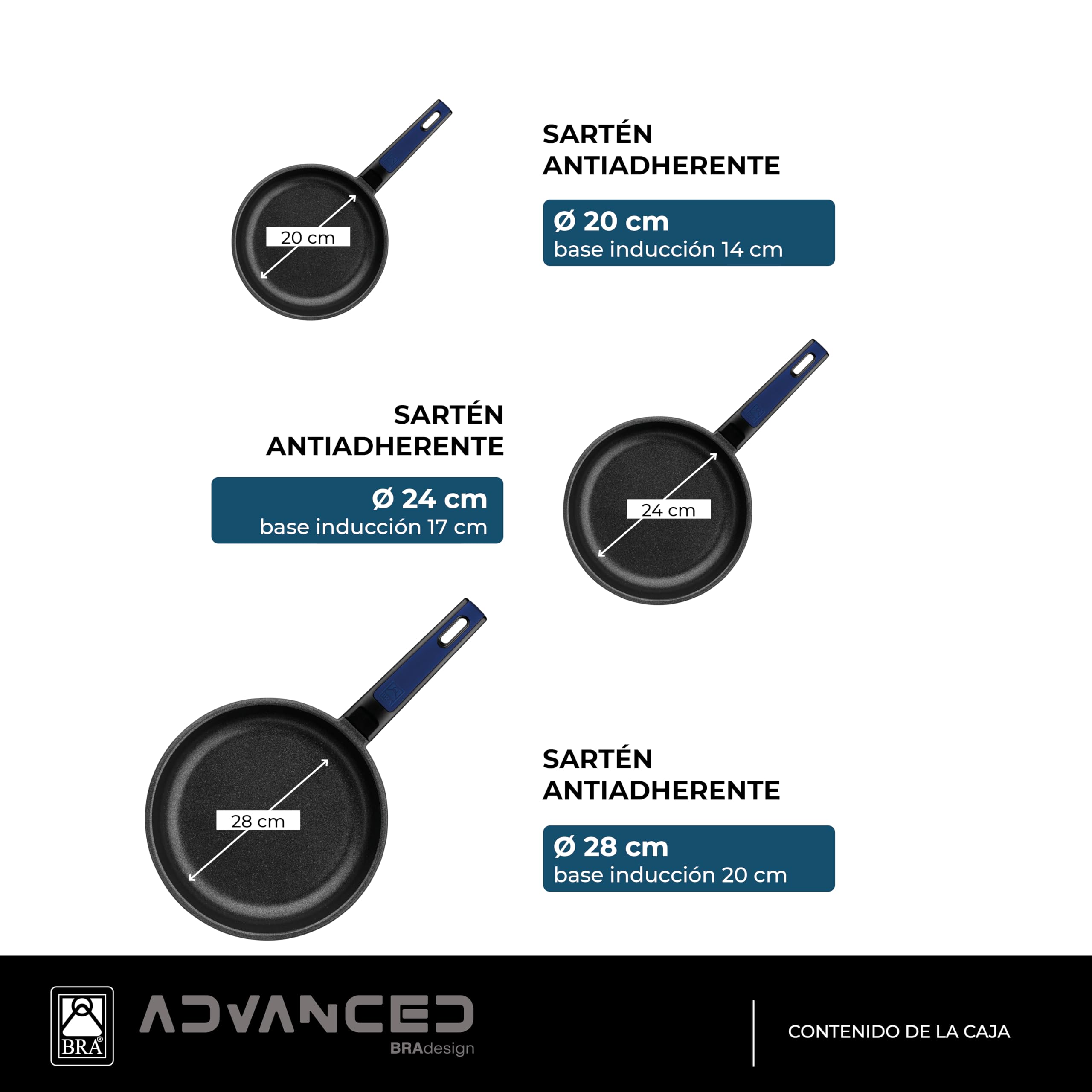 bra-advanced-set-3-sartenes-de-aluminio-fundido-20-24-y-28-cm-antiadherente-refo image 2