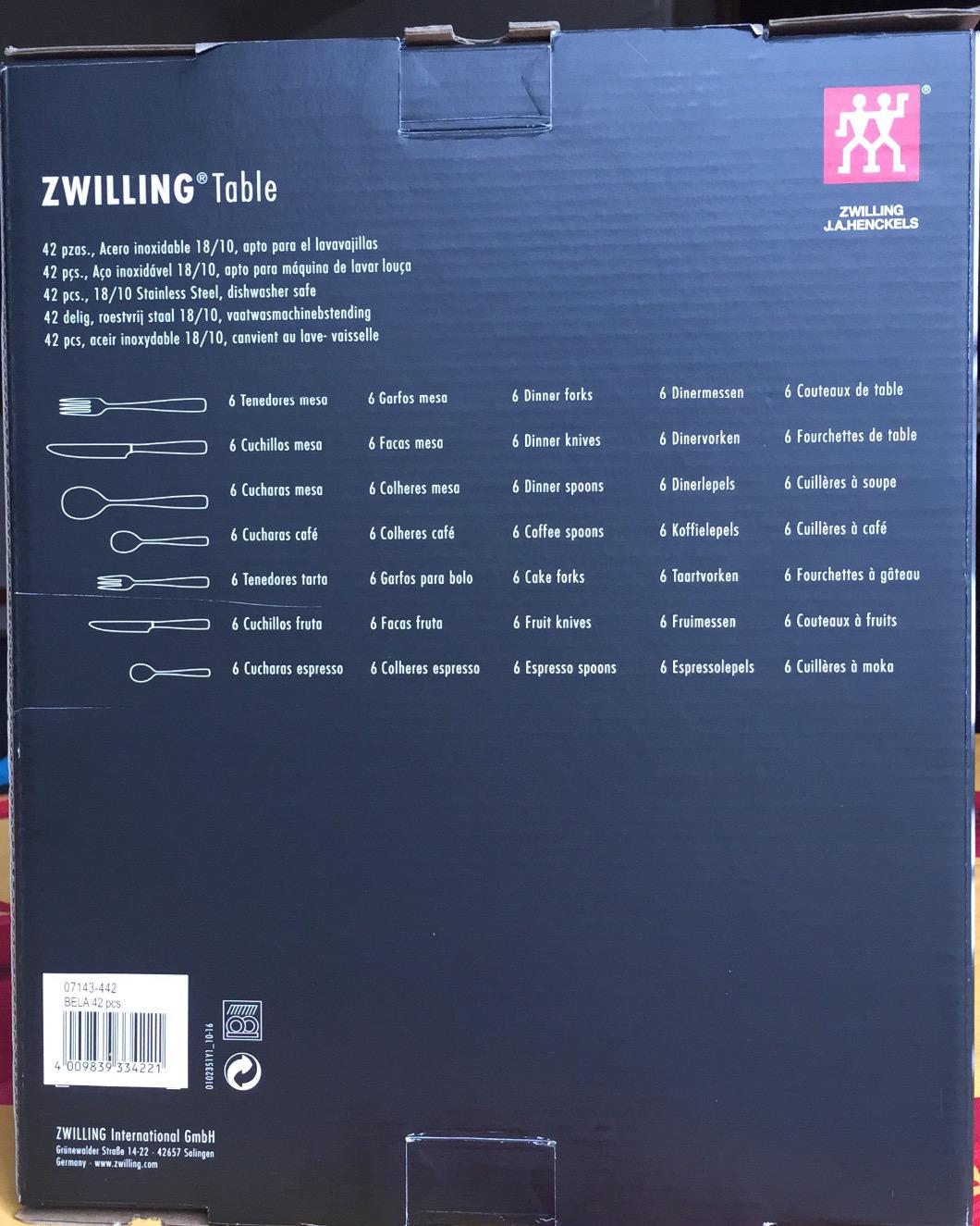 Muy buen set para 6 comensales