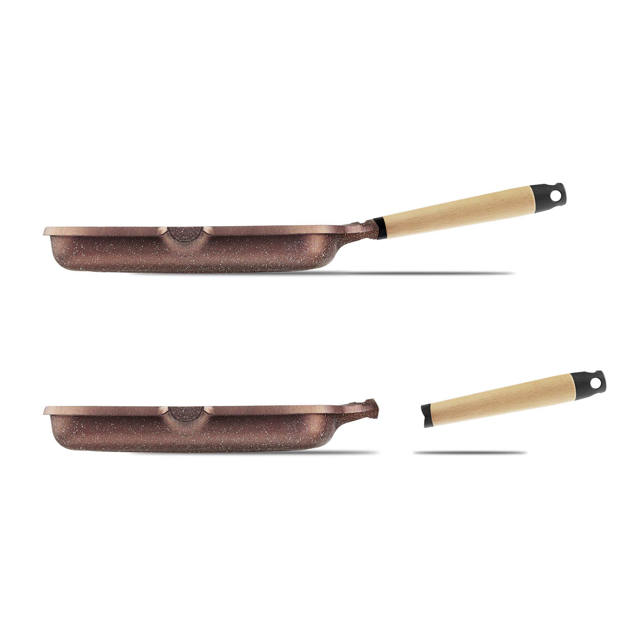 castey-yg27-grill-asador-de-inducci-n-27-cm-color-terracota-mango-de-madera-de-c image 4