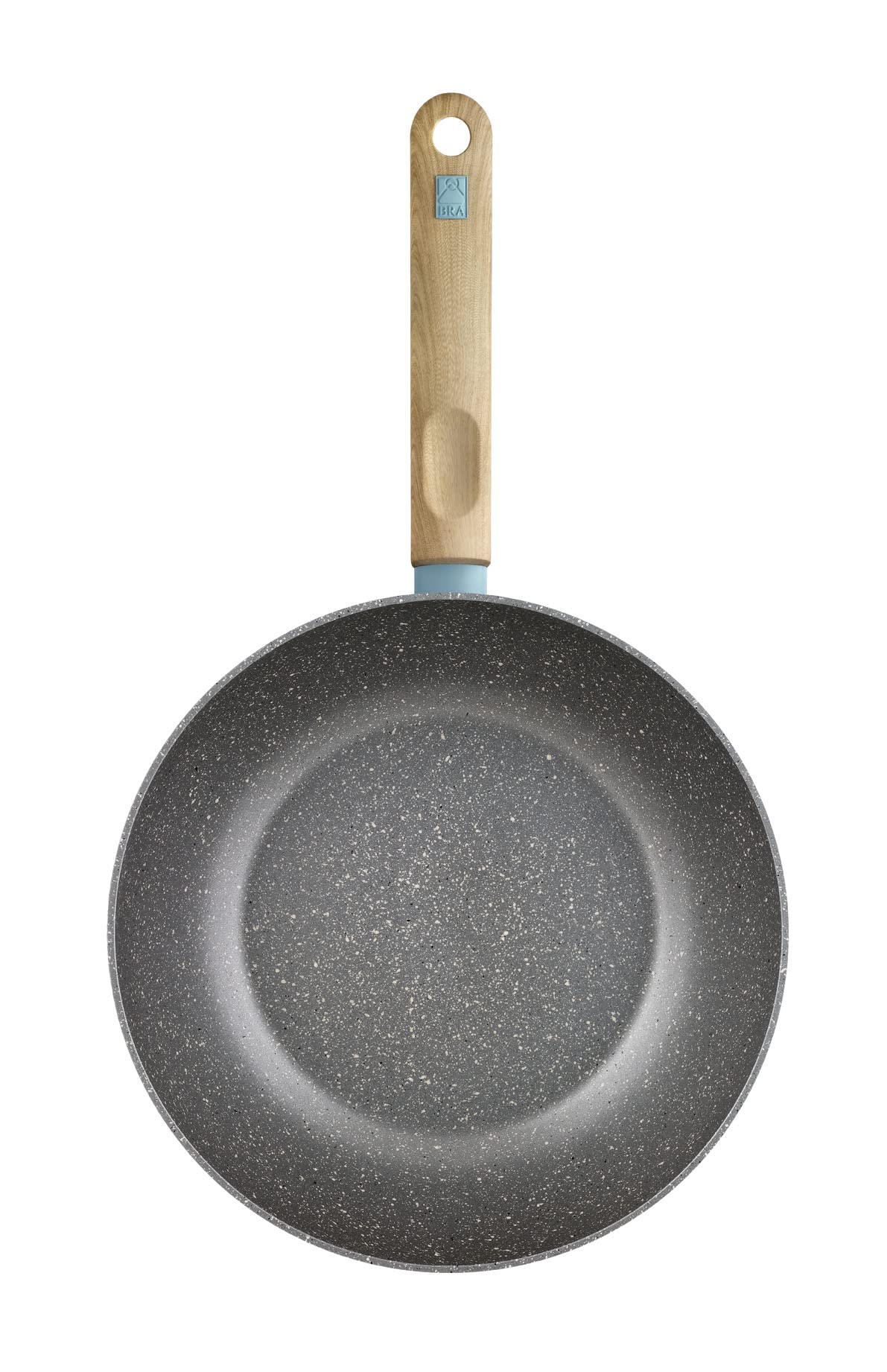 bra-nordik-wok-28-cm-de-aluminio-forjado-4-mm-con-antiadherente-quantanium-refor image 2