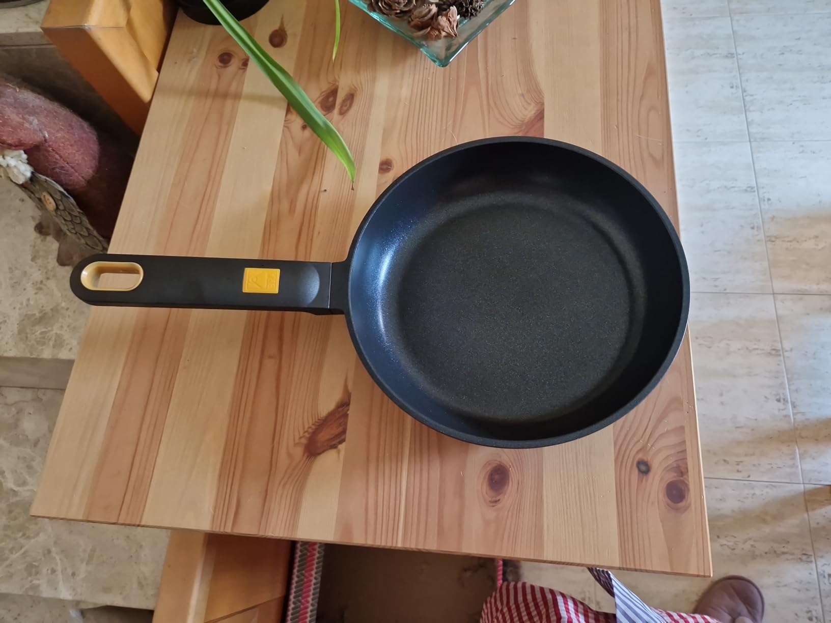 Bien, aunque el antiadherente me tiene en observación