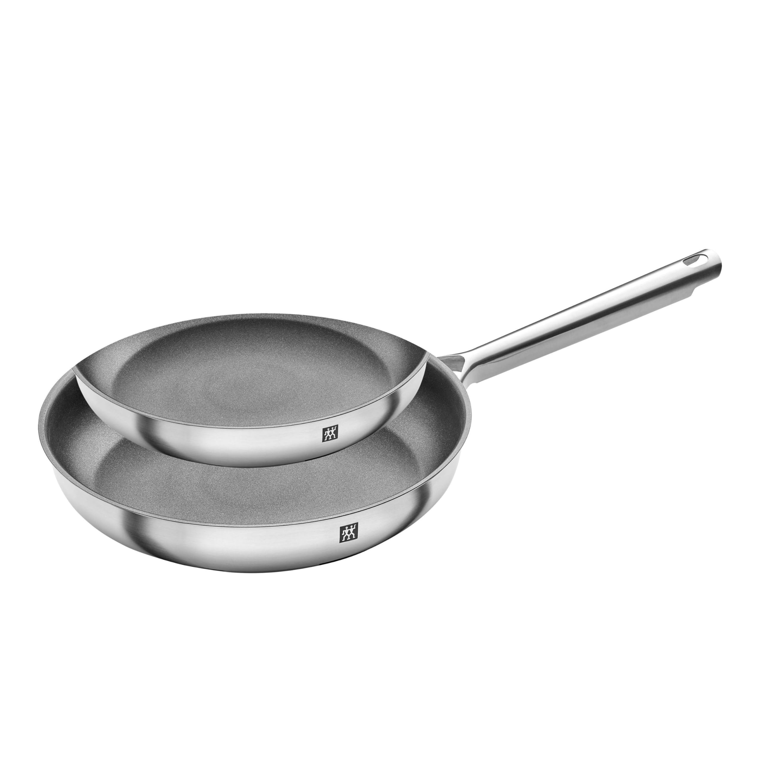 zwilling-trueflow-juego-de-2-sartenes-antiadherentes-de-acero-inoxidable-18-10-d image 1