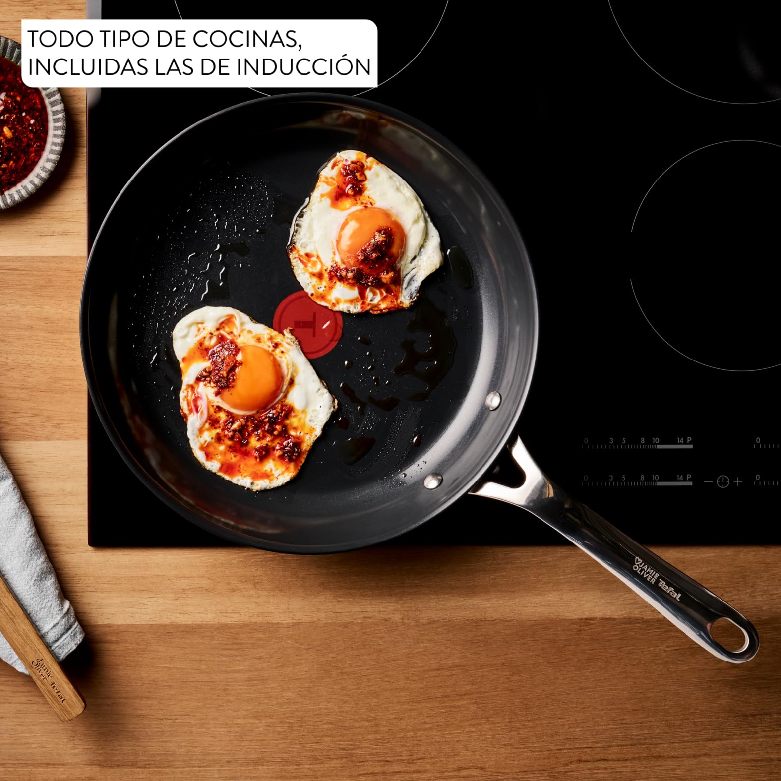 tefal-jamie-oliver-cer-mica-sart-n-28-cm-de-acero-inoxidable-antiadherente-cer-m image 6