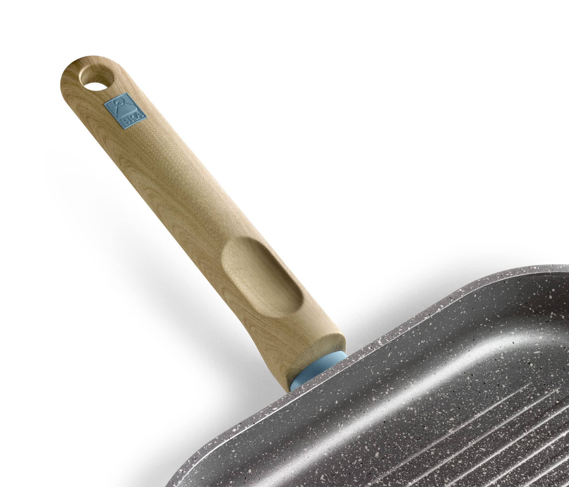 bra-nordik-grill-rayado-28-cm-aluminio-forjado-4-mm-con-antiadherente-quantanium image 5