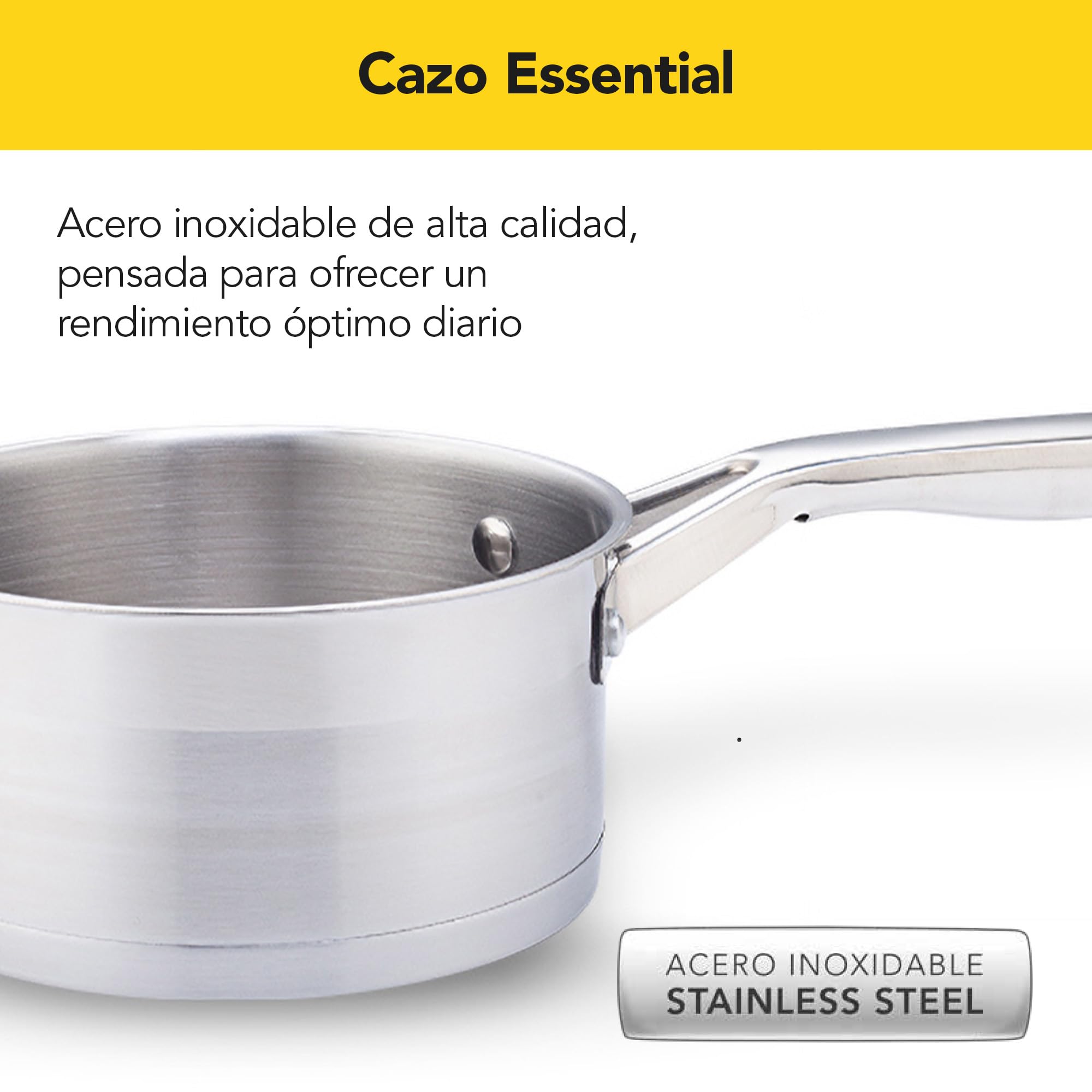 castey-cazo-inox-essentials-16-cm-1-8-l-acero-inoxidable-colecci-n-essentials-co image 2