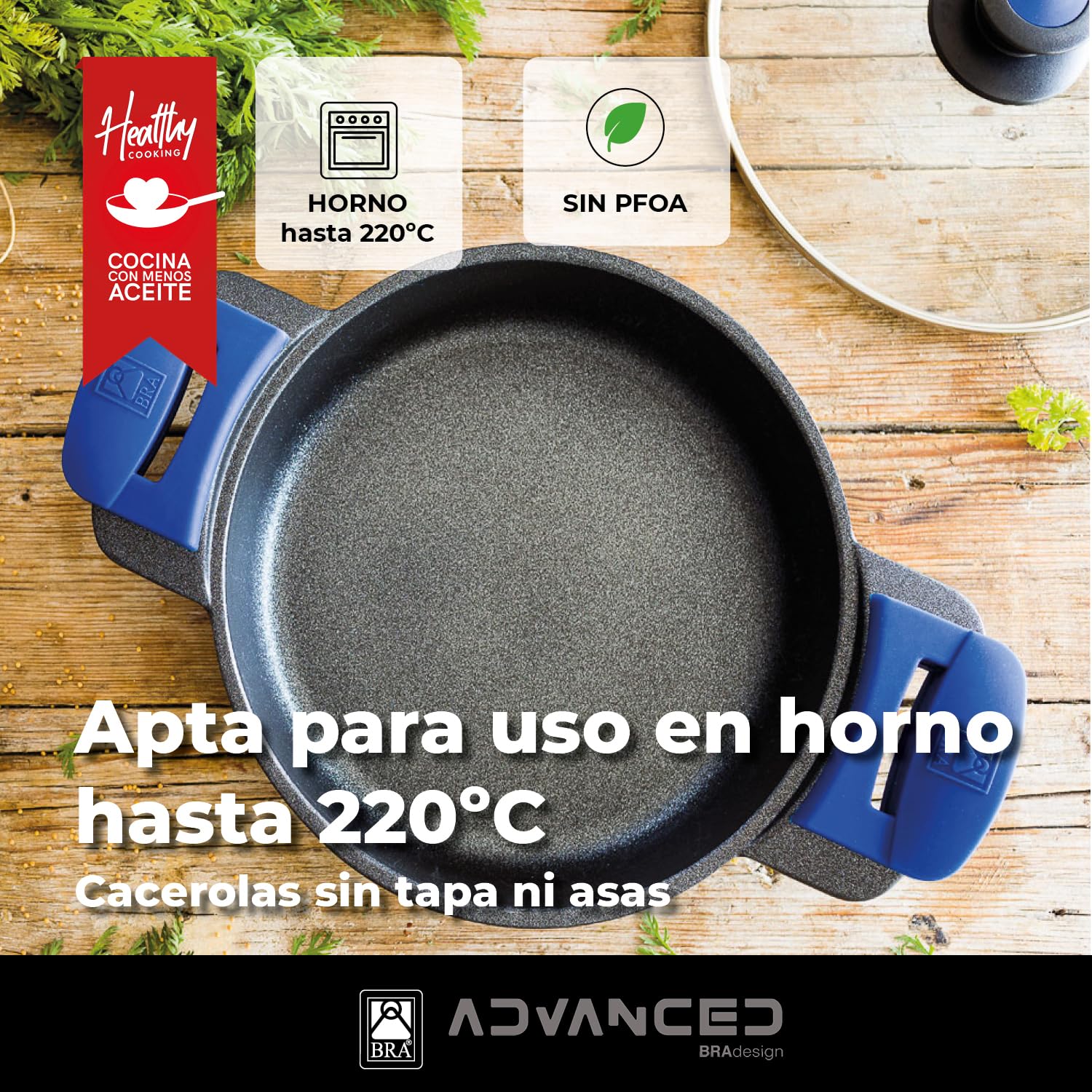 bra-advanced-cacerola-baja-de-28-cm-de-aluminio-fundido-con-antiadherente-sin-pf image 3