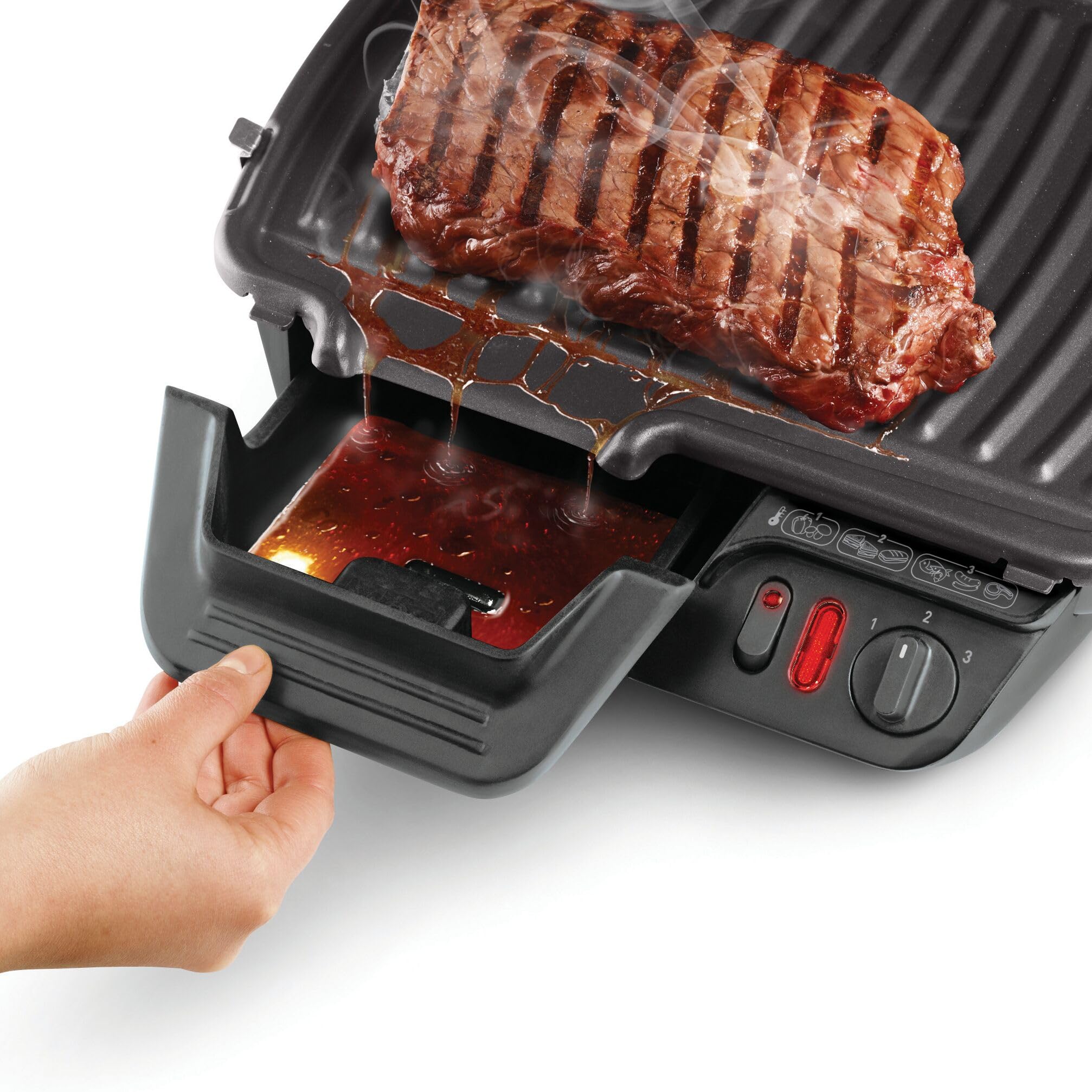 tefal-ultracompact-classic-gc305012-grill-barbacoa-2000-w-con-3-modos-de-cocci-n image 7