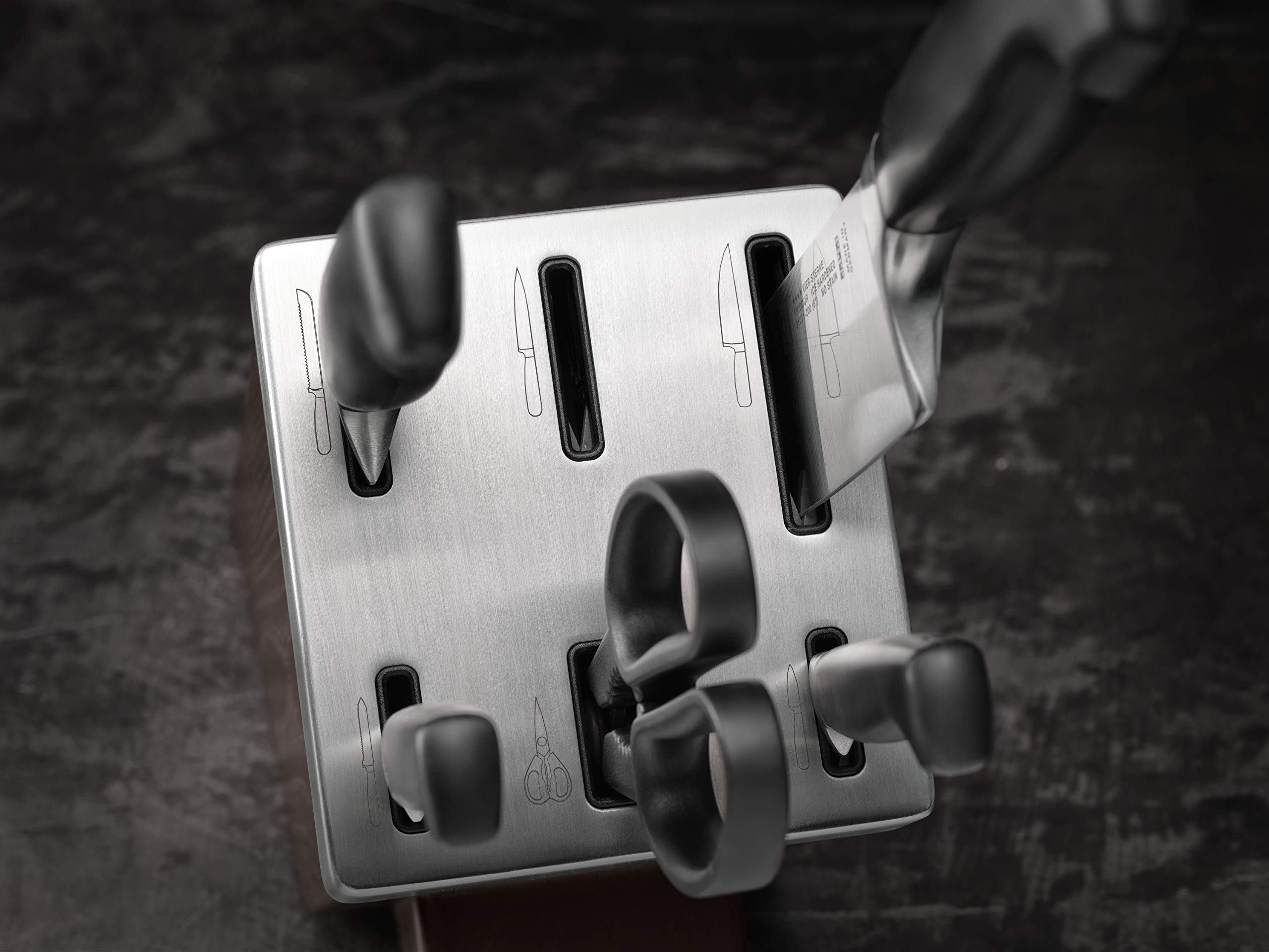 zwilling-four-star-sharpblock-bloque-de-cuchillos-autoafilable-7-piezas-acero-in image 4