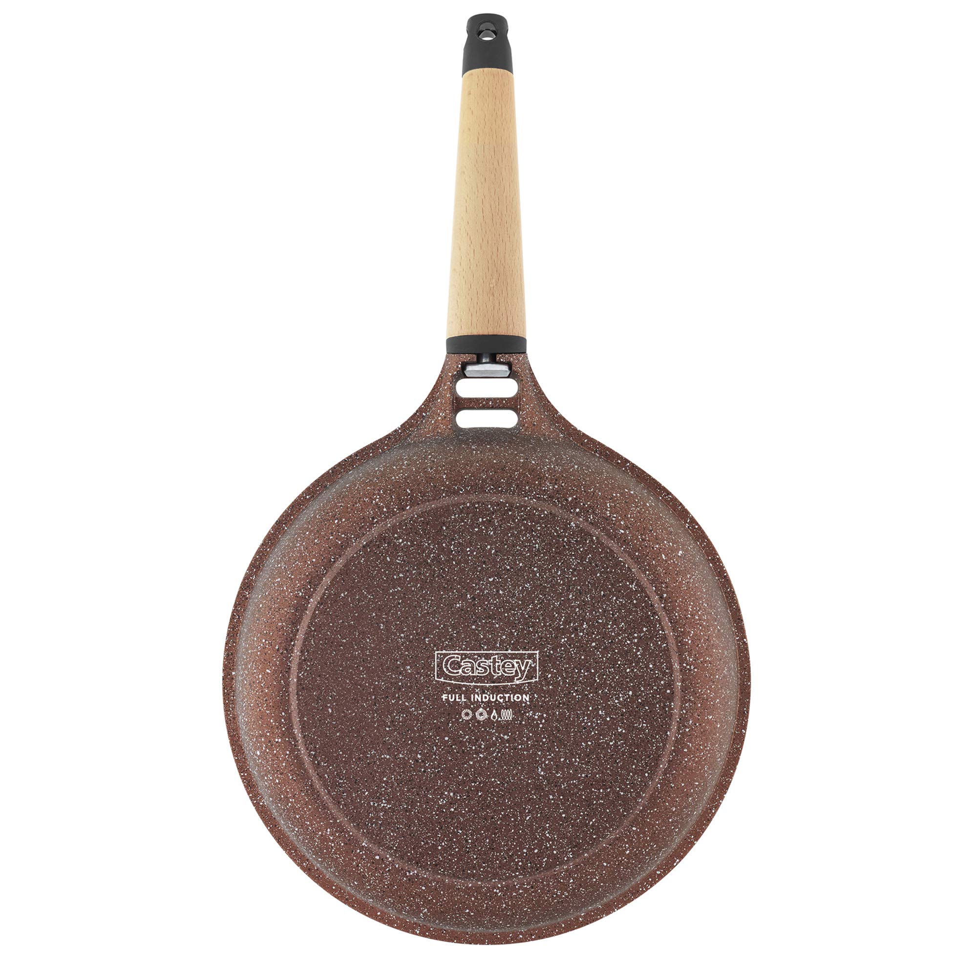 castey-sart-n-de-inducci-n-y28-28-cm-color-terracota-aluminio-fundido-con-mango- image 3