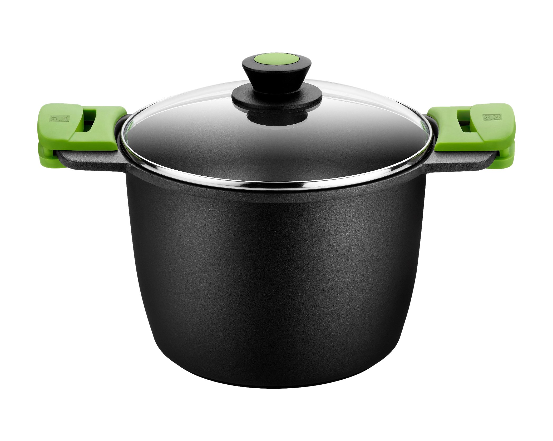 bra-prior-olla-alta-de-aluminio-fundido-24-cm-con-tapa-de-cristal-y-asas-de-sili image 5