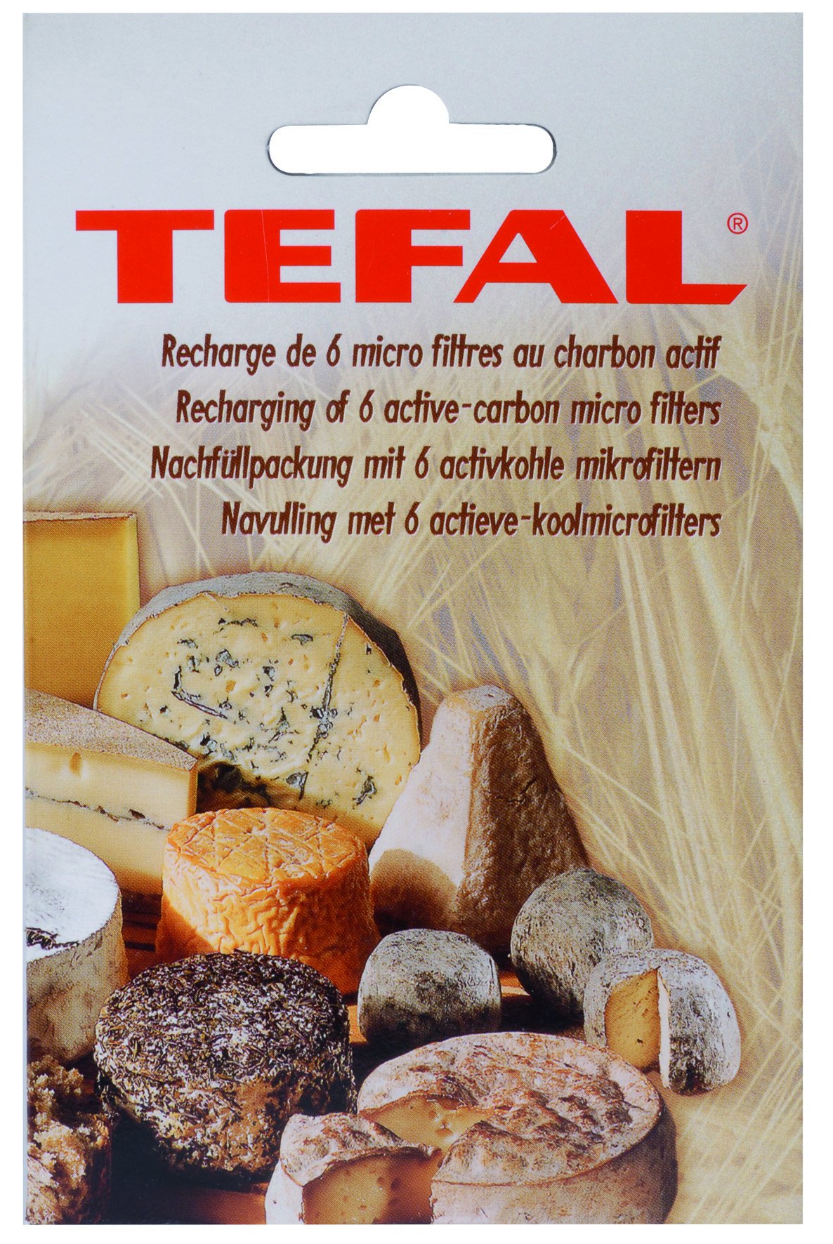 tefal-recambio-de-filtros-de-quesera-9182212-pack-de-6-filtros-de-carb-n-activad image 2
