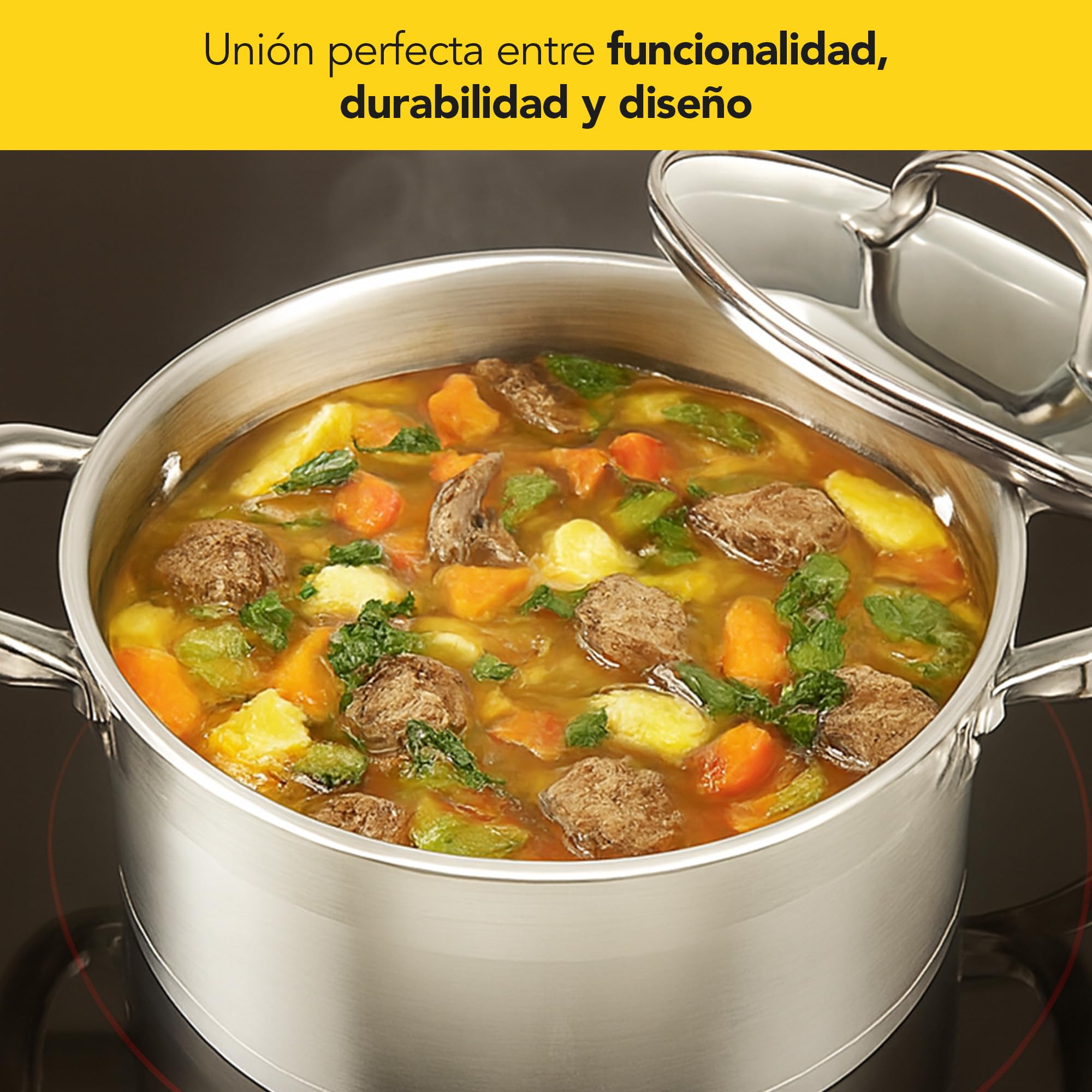 castey-olla-inox-essentials-con-tapa-18-cm-3l-acero-inoxidable-compatible-con-in image 3