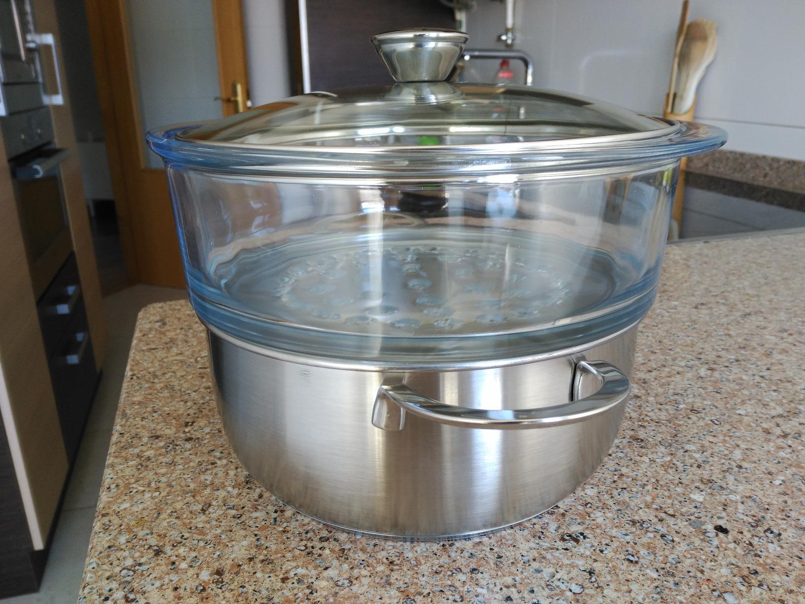 Cocina de restaurante en casa
