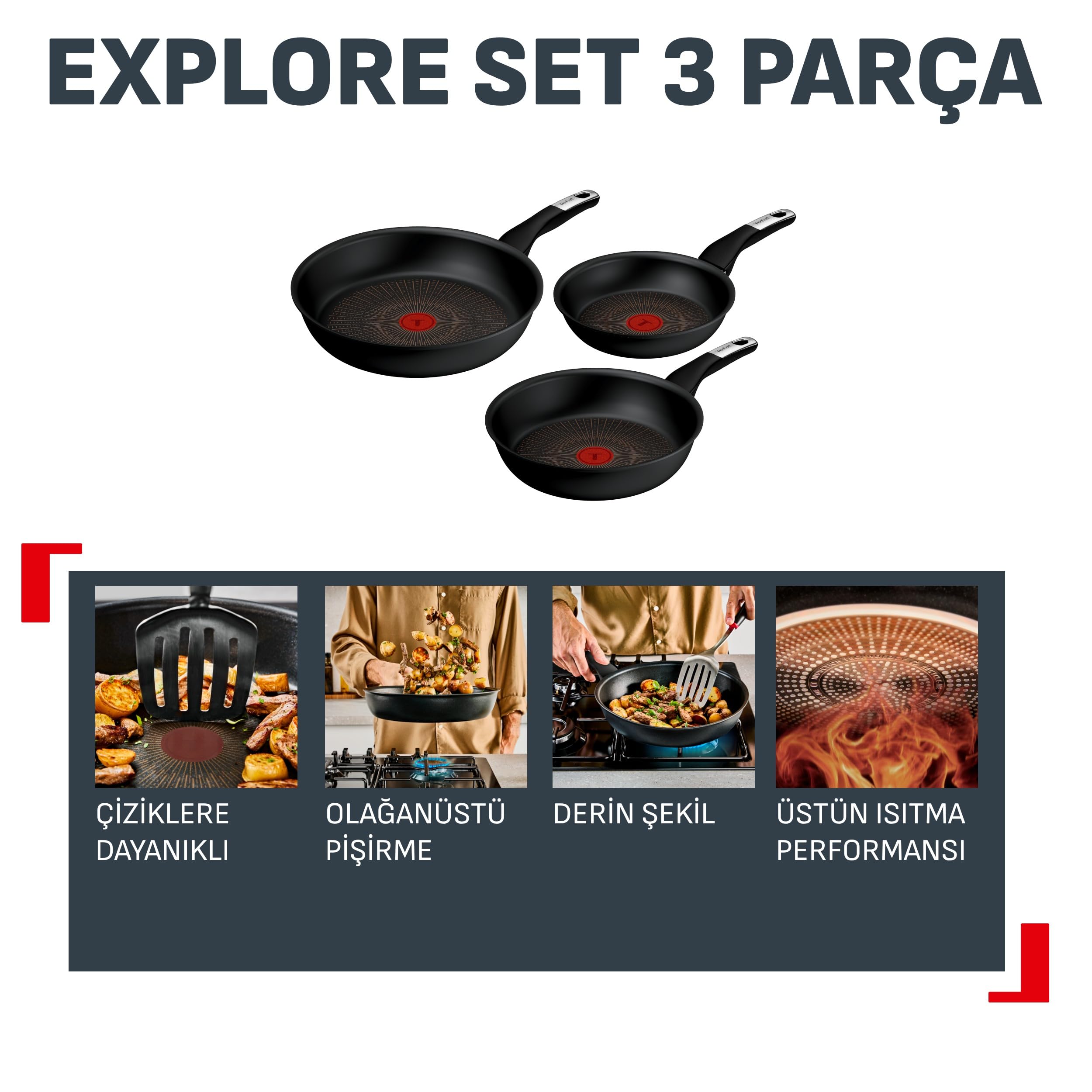tefal-explore-set-de-3-sartenes-20-24-28-cm-con-recubrimiento-fusioncore-antiara image 4