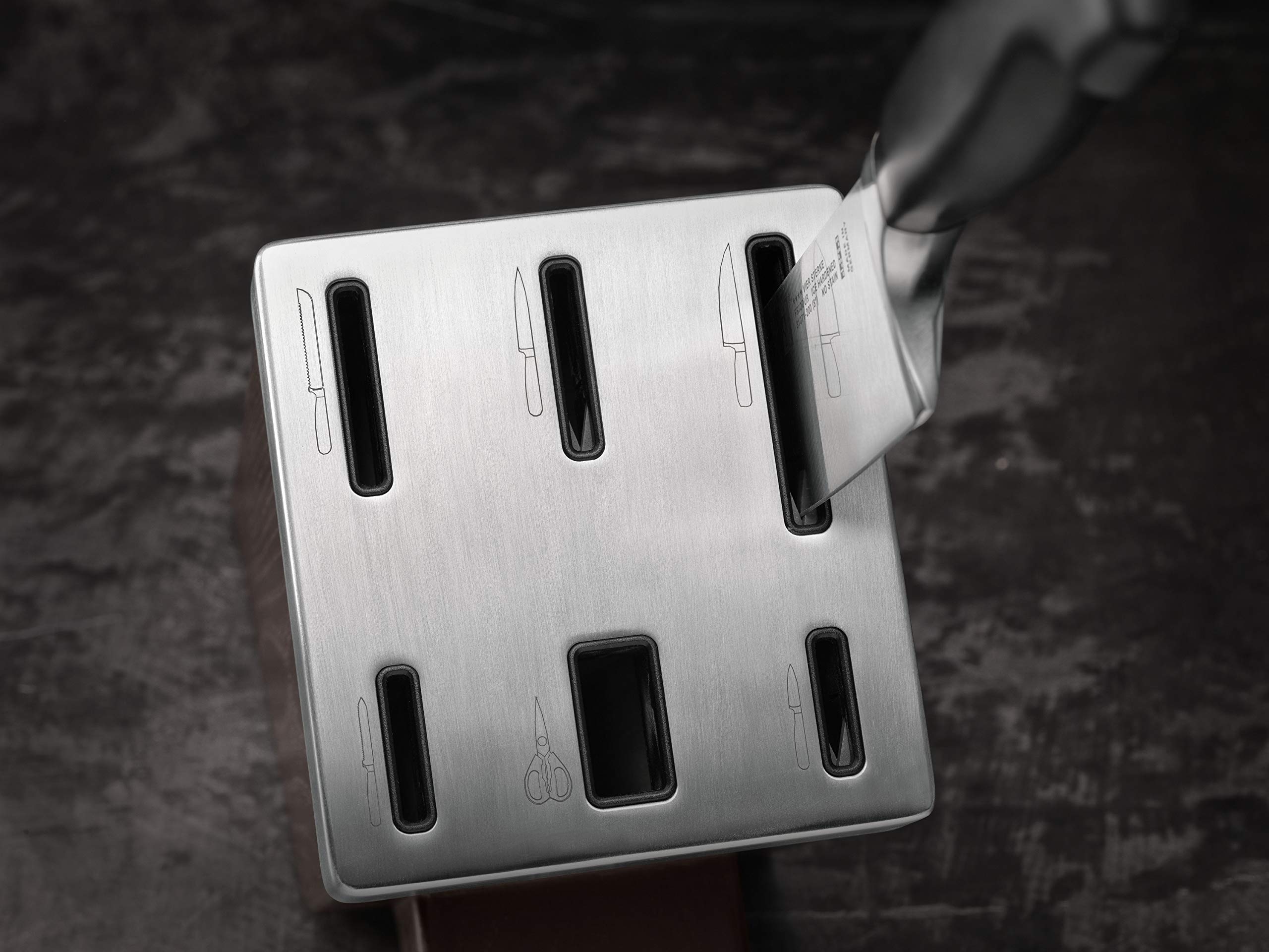 zwilling-four-star-sharpblock-bloque-de-cuchillos-autoafilable-7-piezas-acero-in image 3