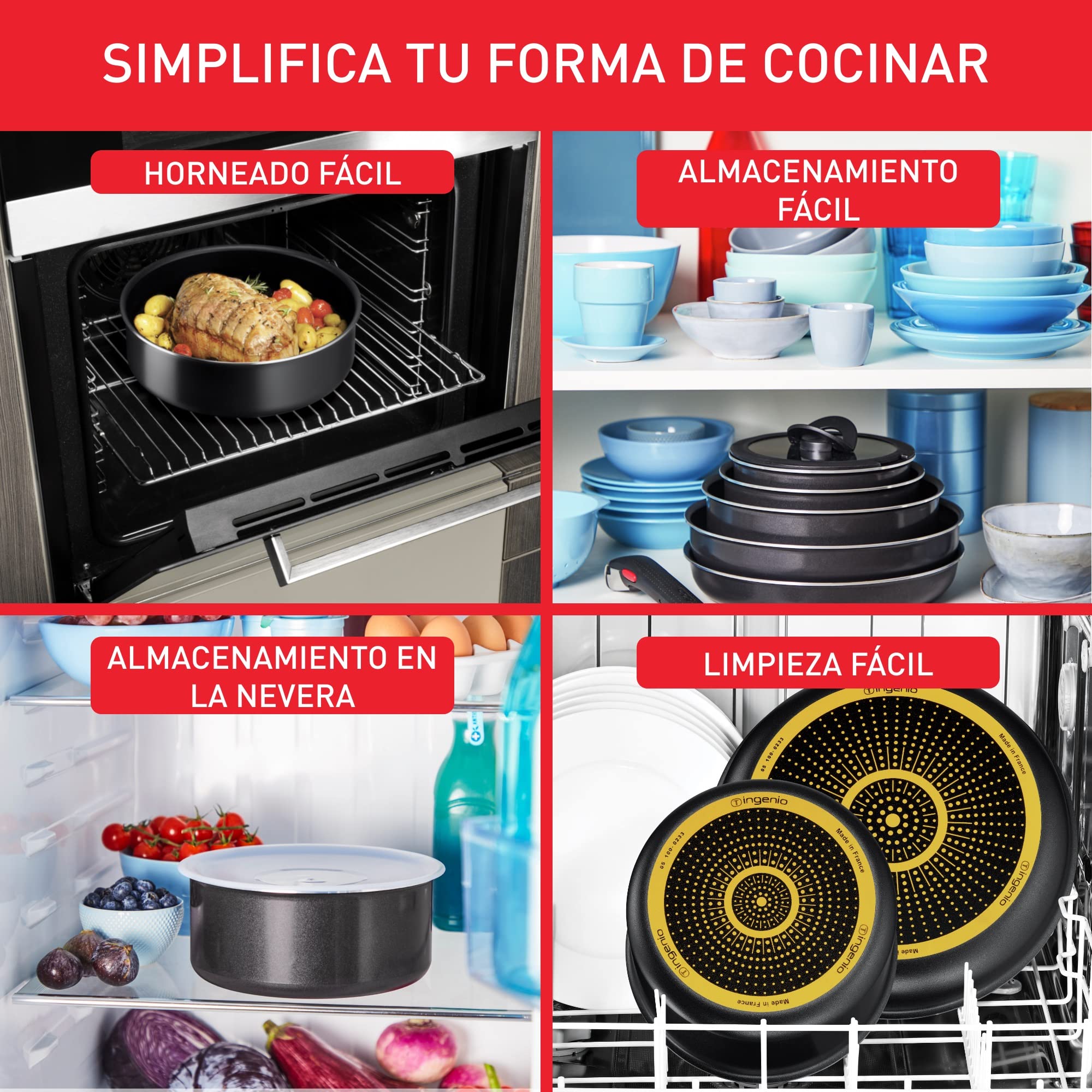 tefal-ingenio-easy-on-set-de-5-piezas-2-sartenes-22-28-cm-2-cazos-16-20-cm-y-man image 5