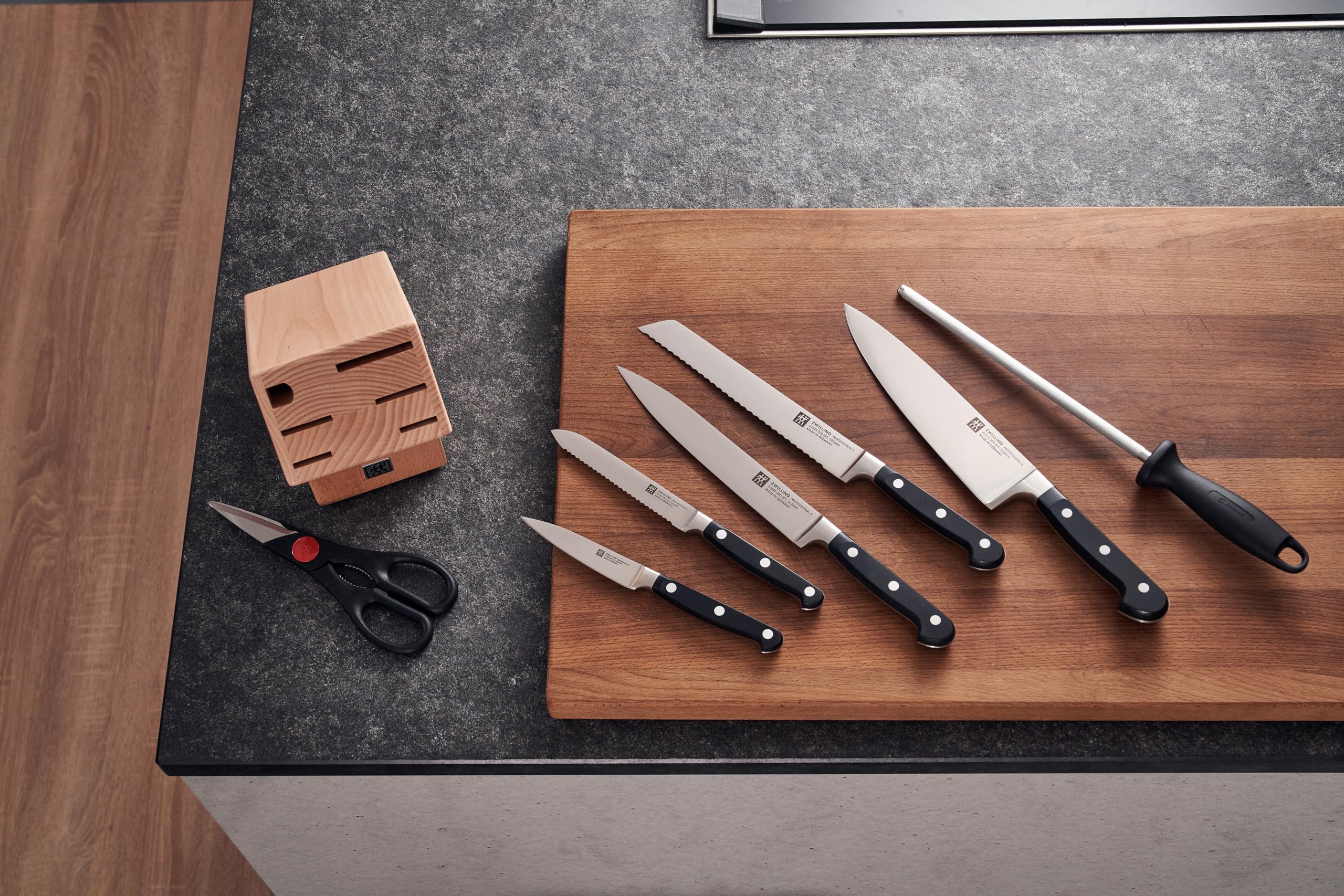 zwilling-professional-s-bloque-de-cuchillos-8-piezas-con-afilador-cer-mico-integ image 2