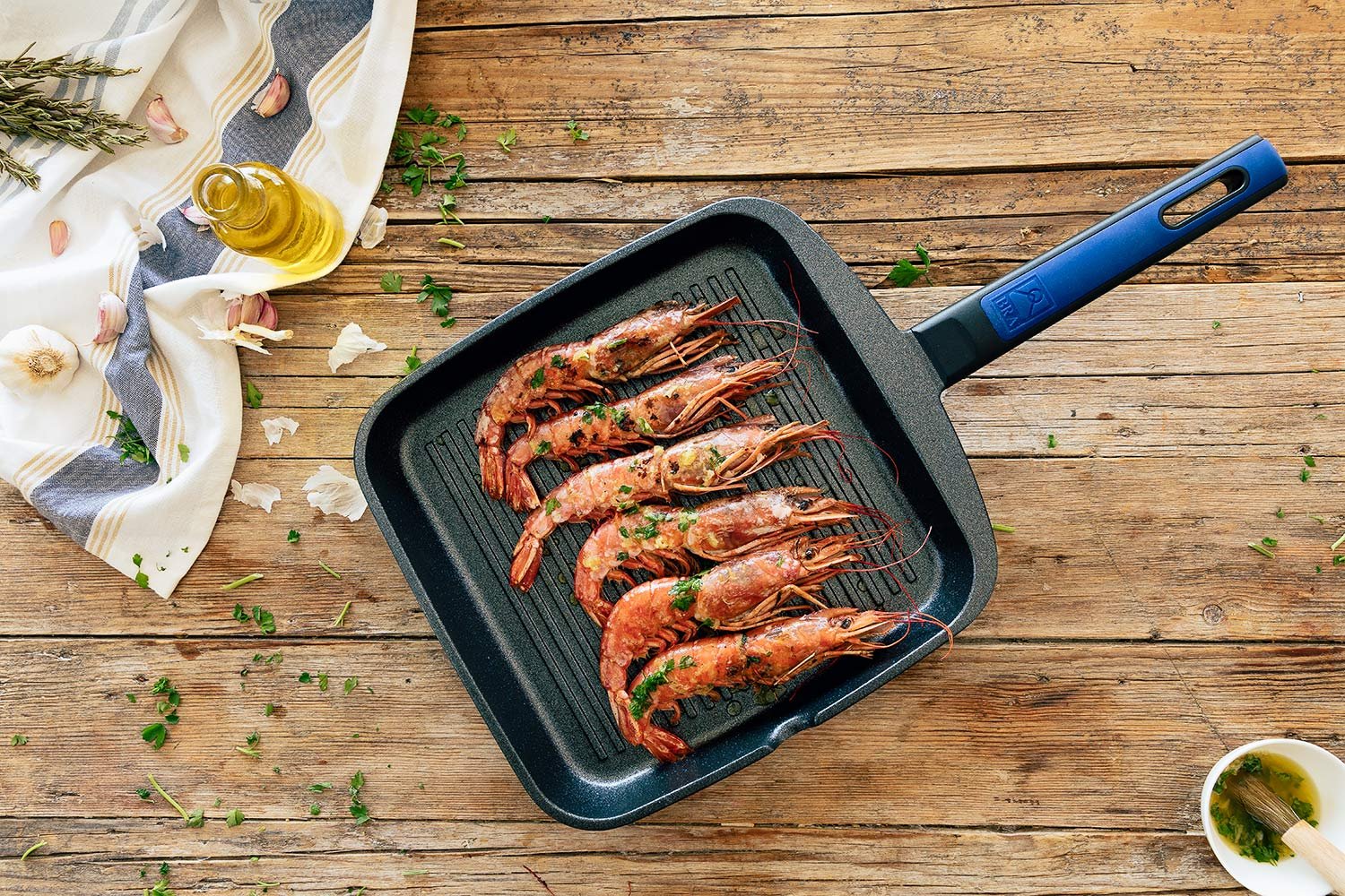 bra-advanced-grill-con-rayas-28-cm-de-aluminio-fundido-con-antiadherente-reforza image 6