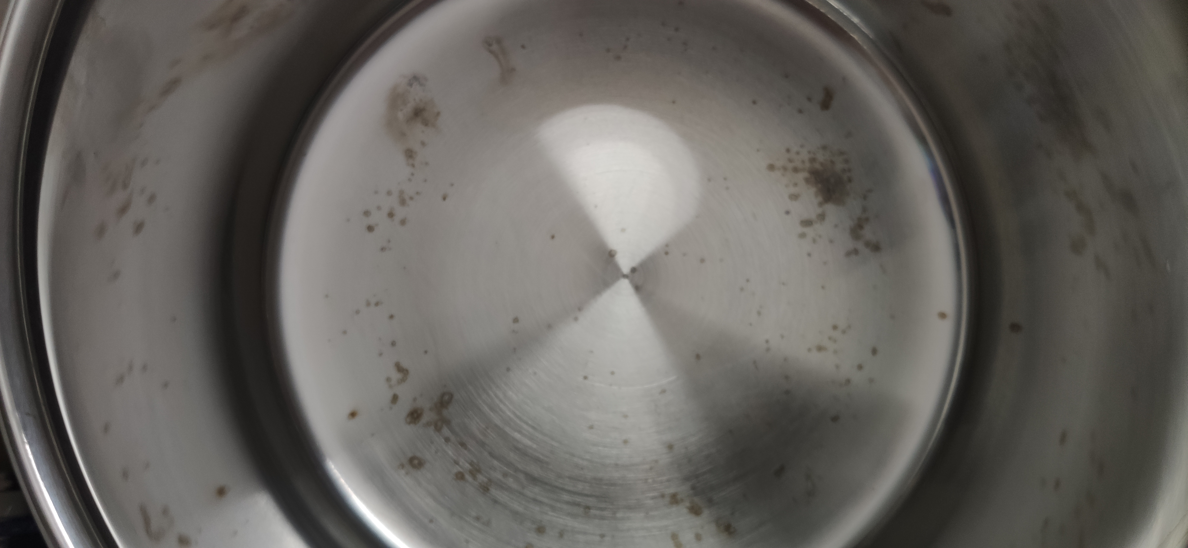 Mancha en una olla